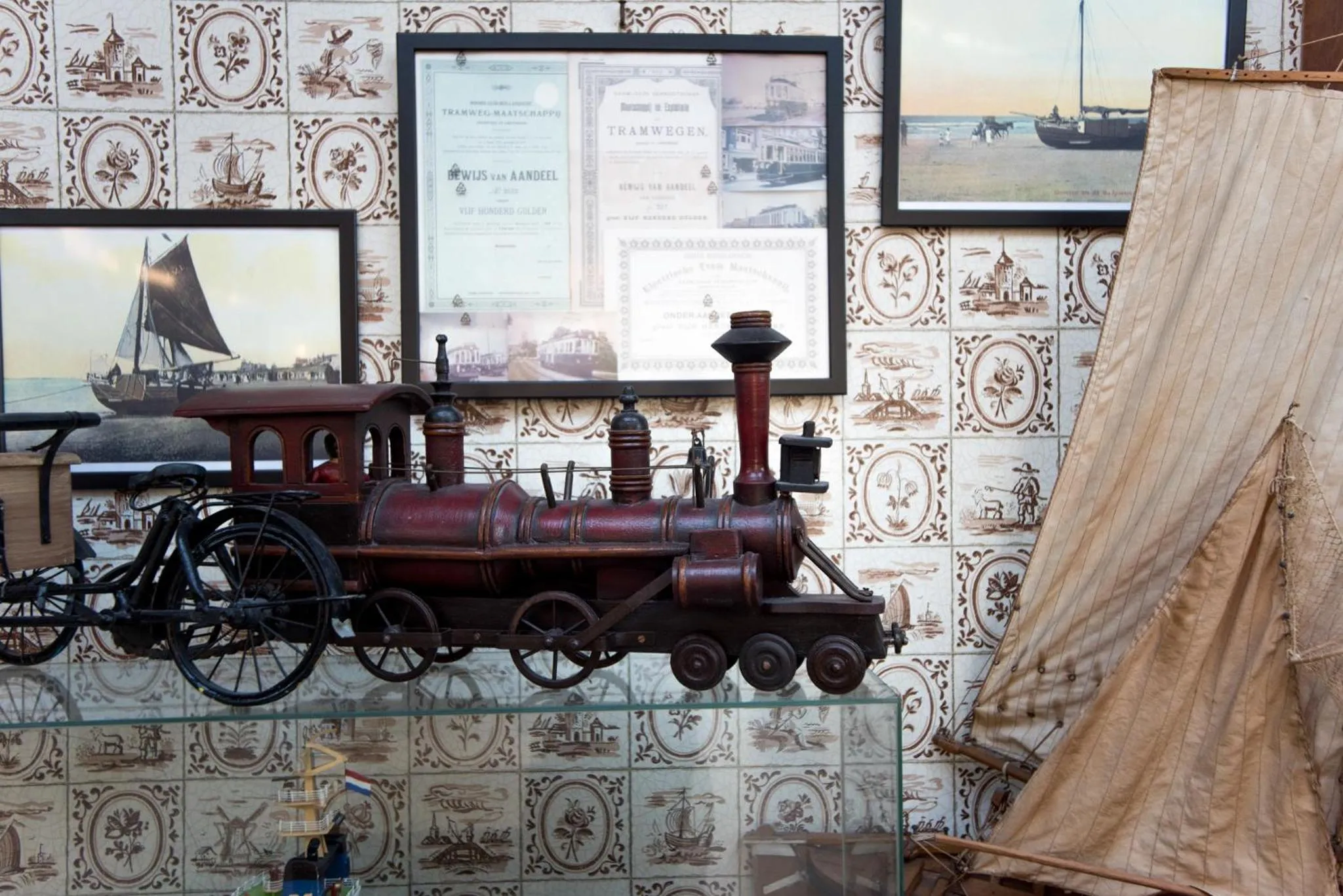 Decorative detail in Hotel Faber