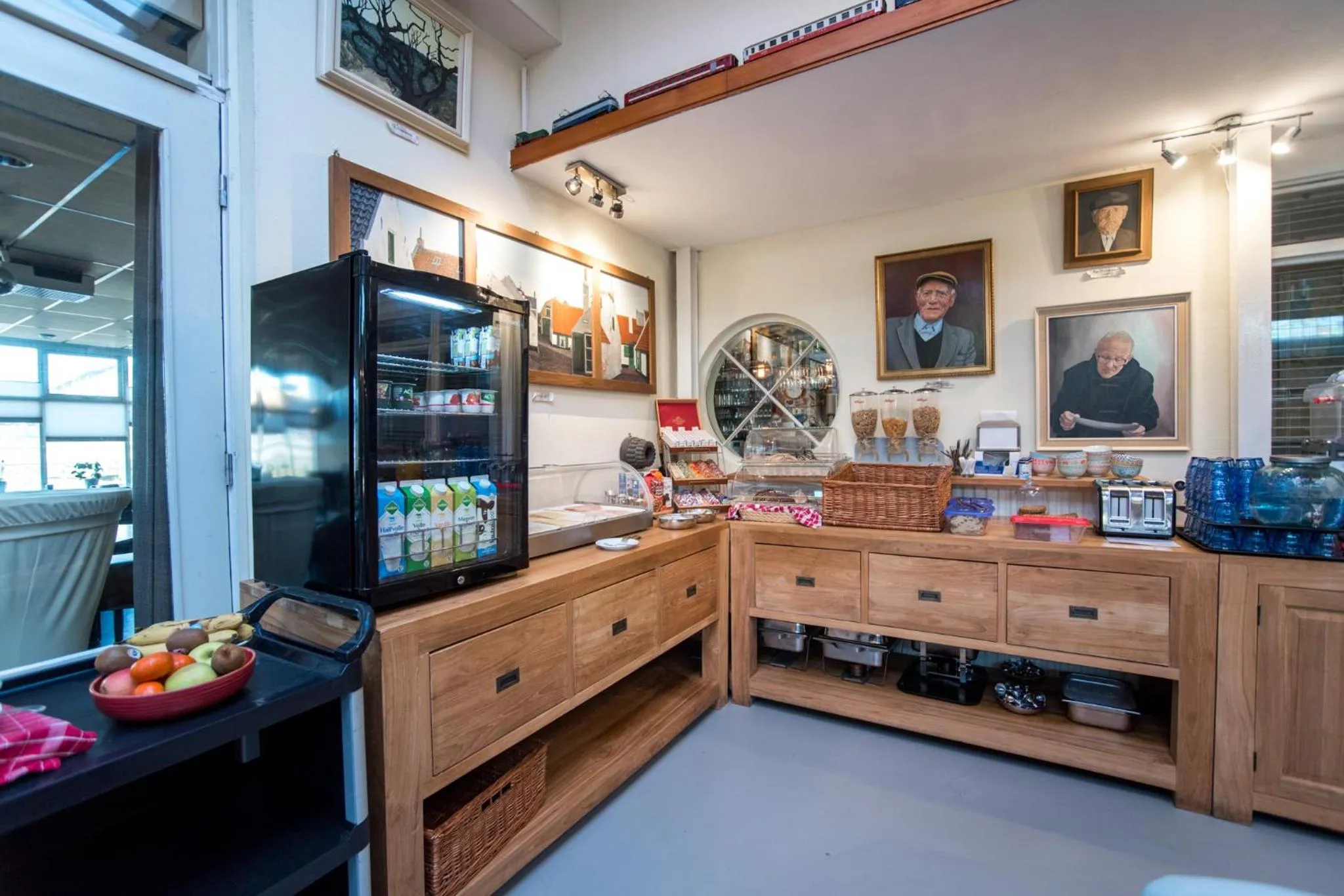 Buffet breakfast in Hotel Faber