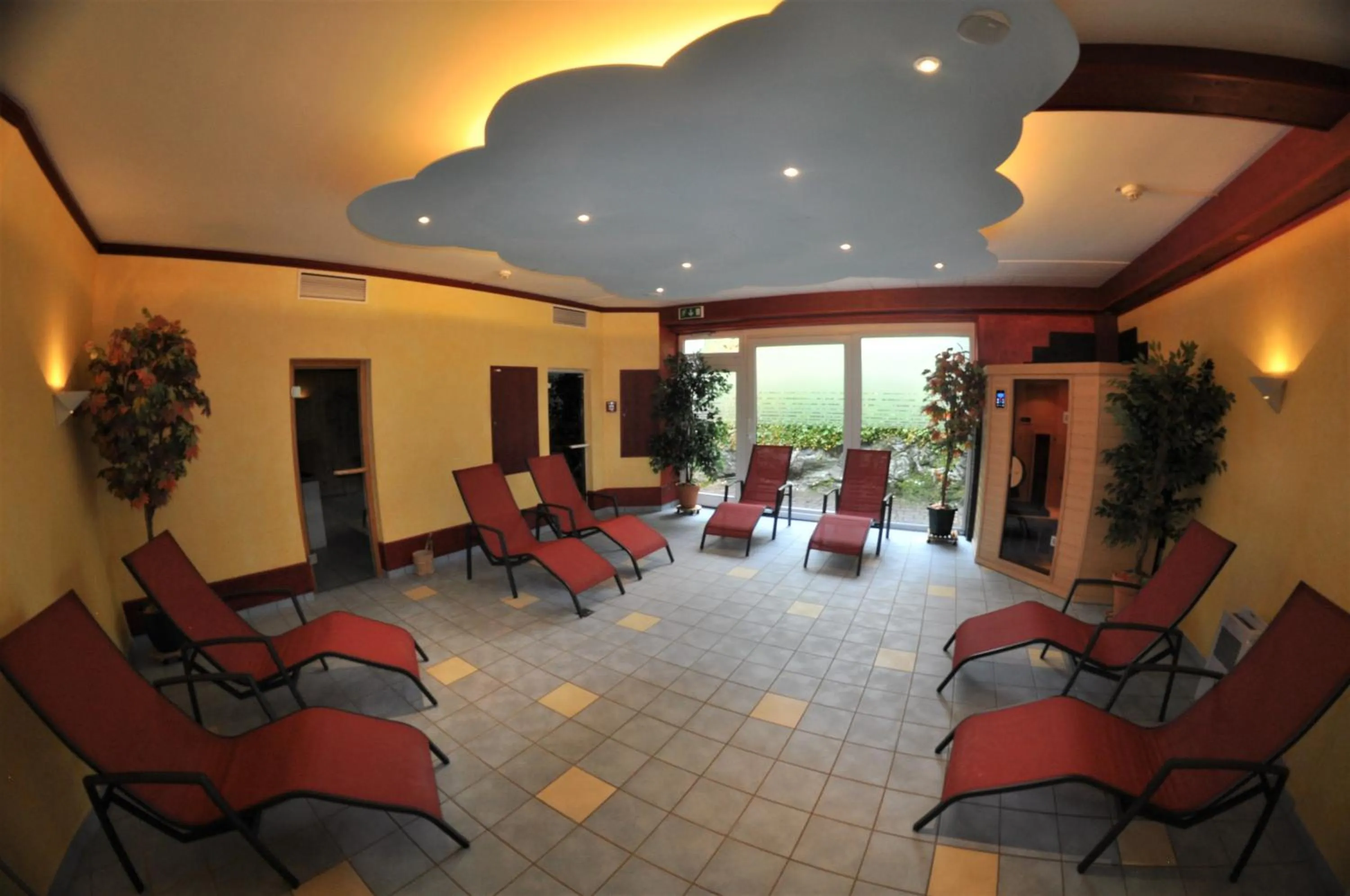 Sauna in Apparthotel Bliem