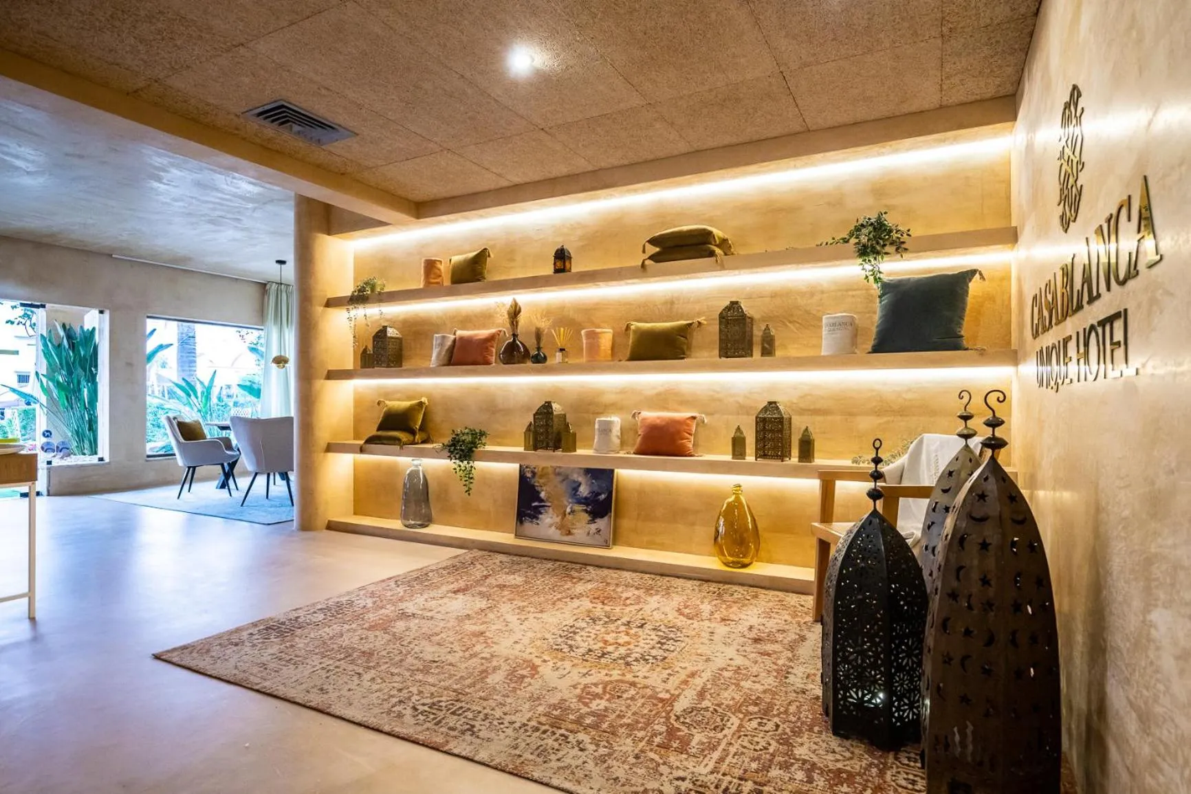 Living room in Casablanca Unique Hotel