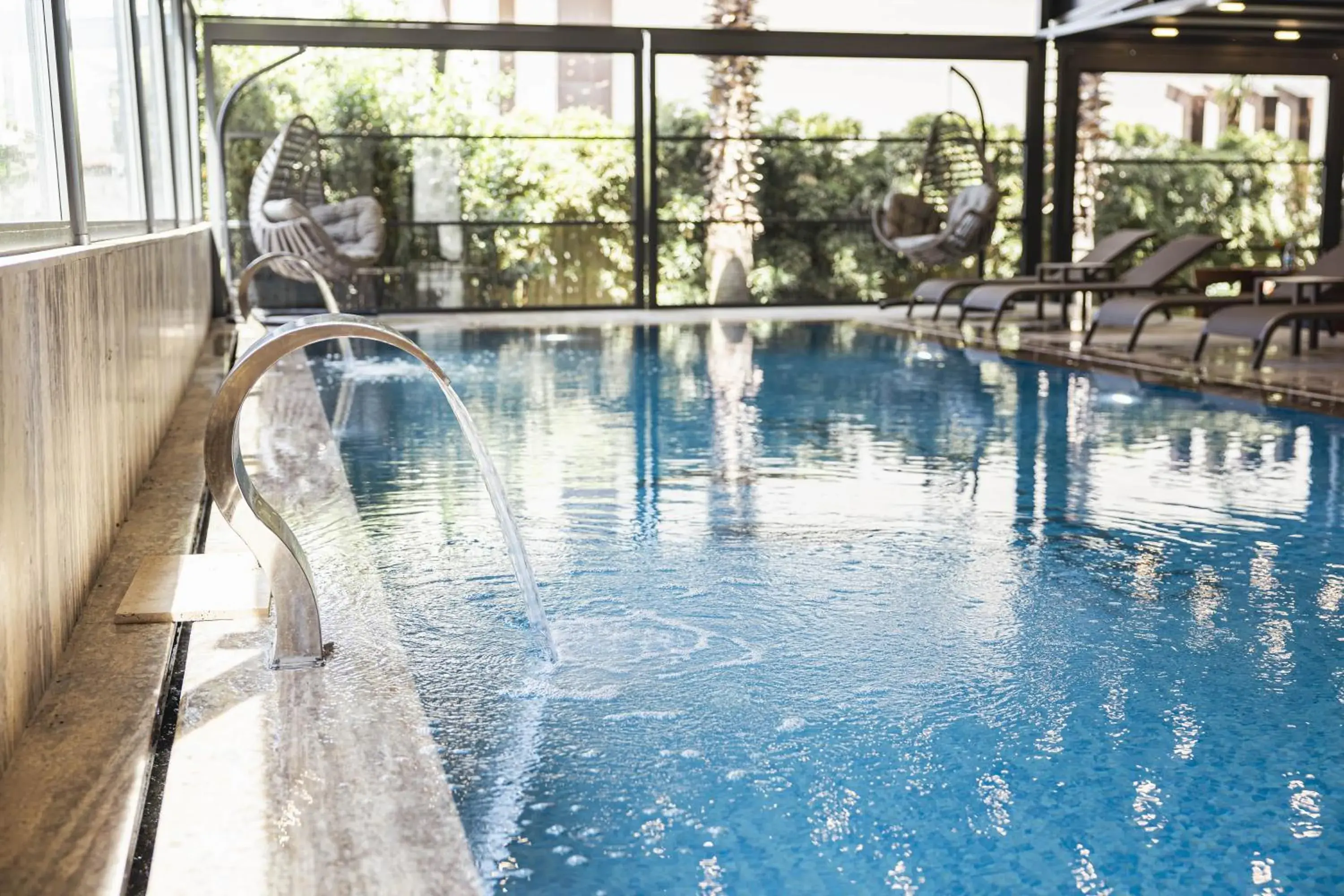 Pool view in Gold Majesty Hotel Pool view in Gold Majesty Hotel