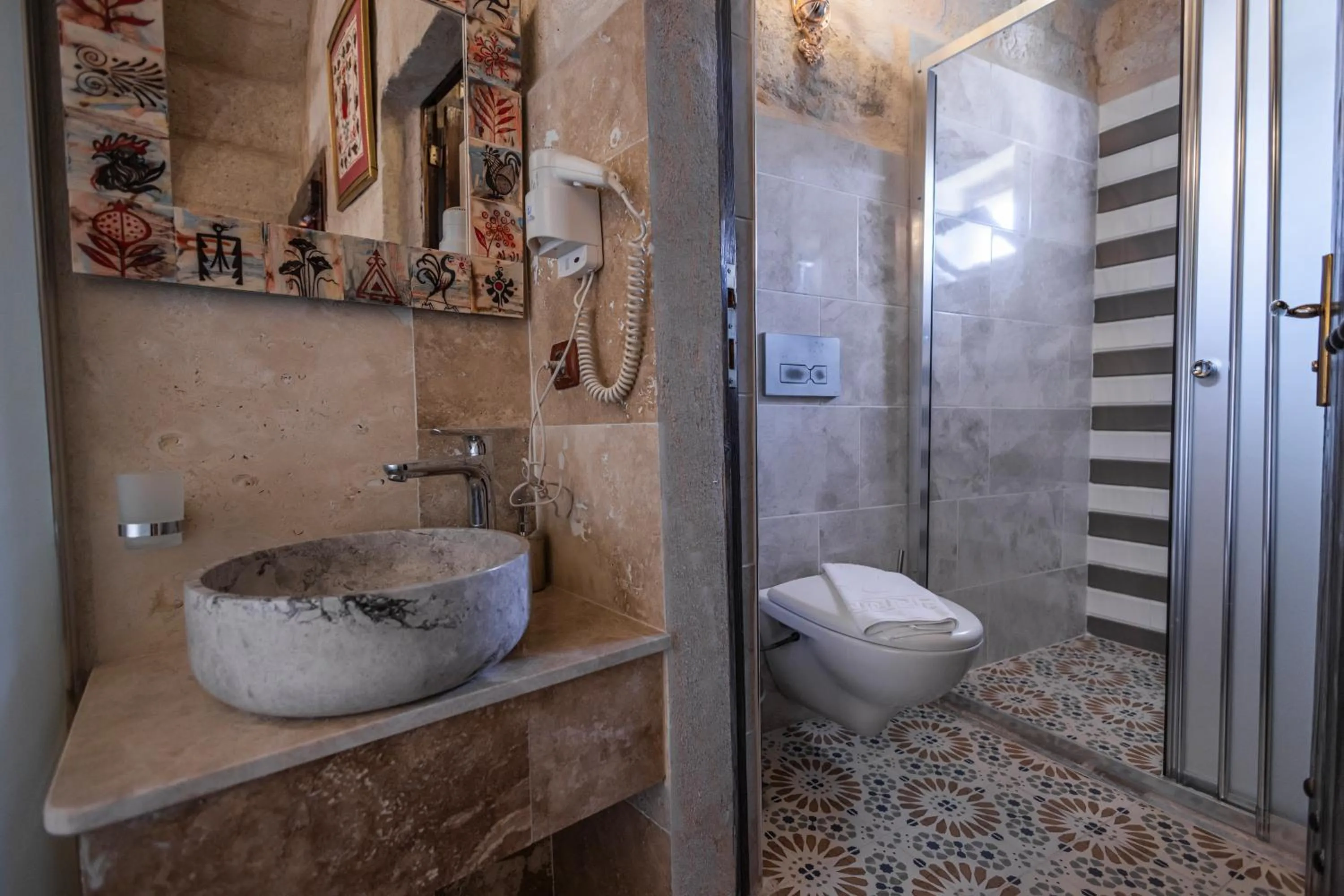Bathroom in Göreme Cave Suites