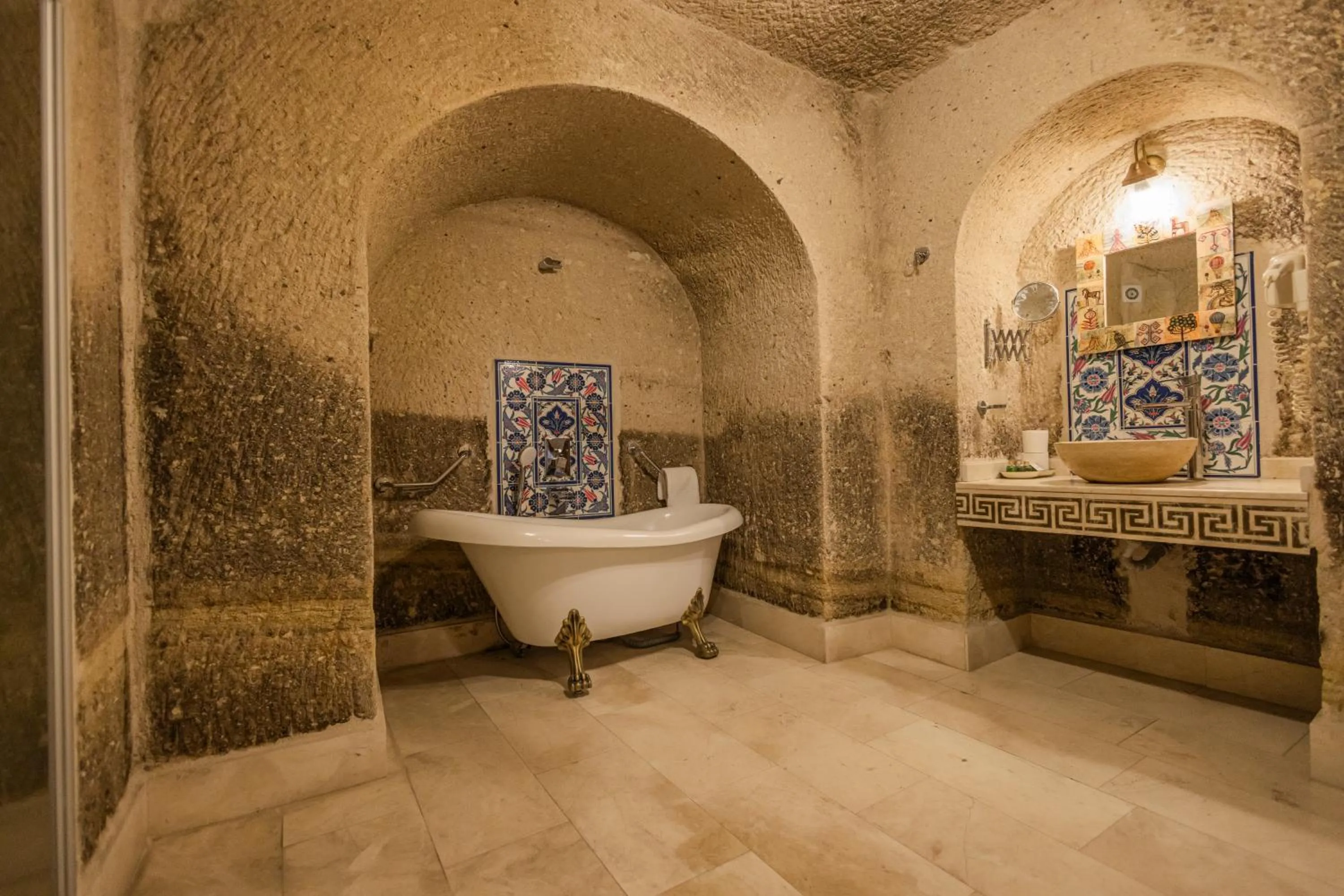 Bathroom in Göreme Cave Suites