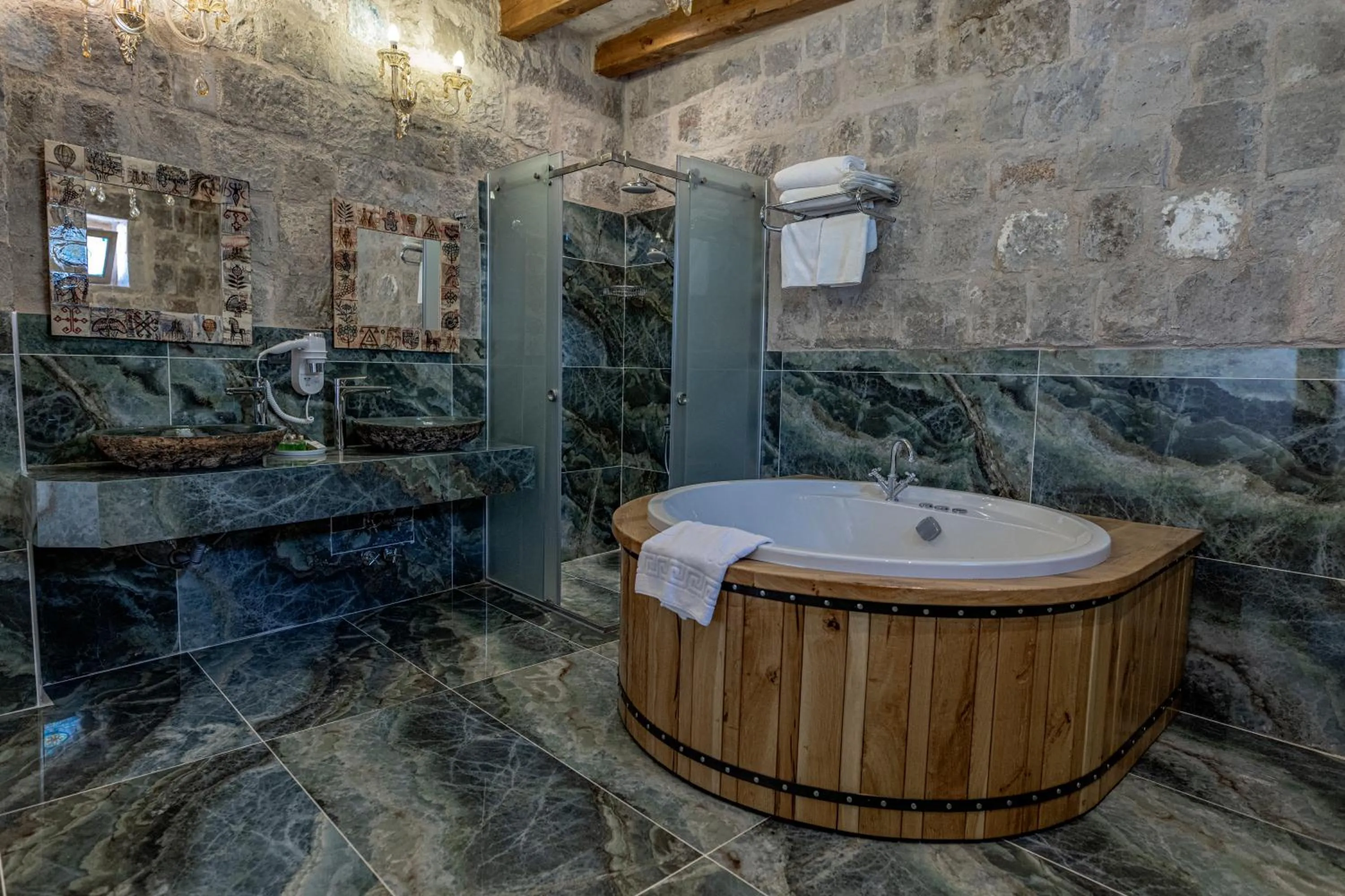 Shower in Göreme Cave Suites