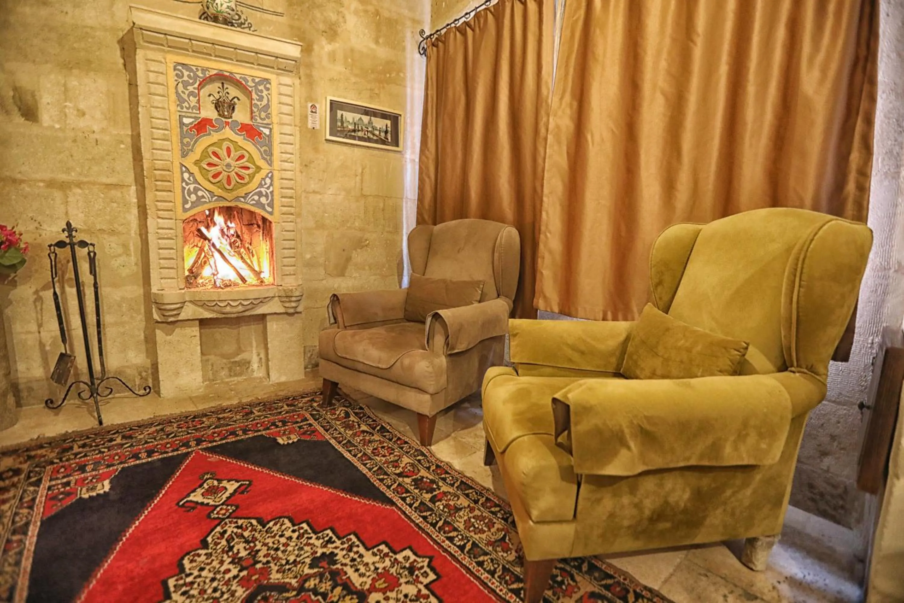 Decorative detail in Göreme Cave Suites