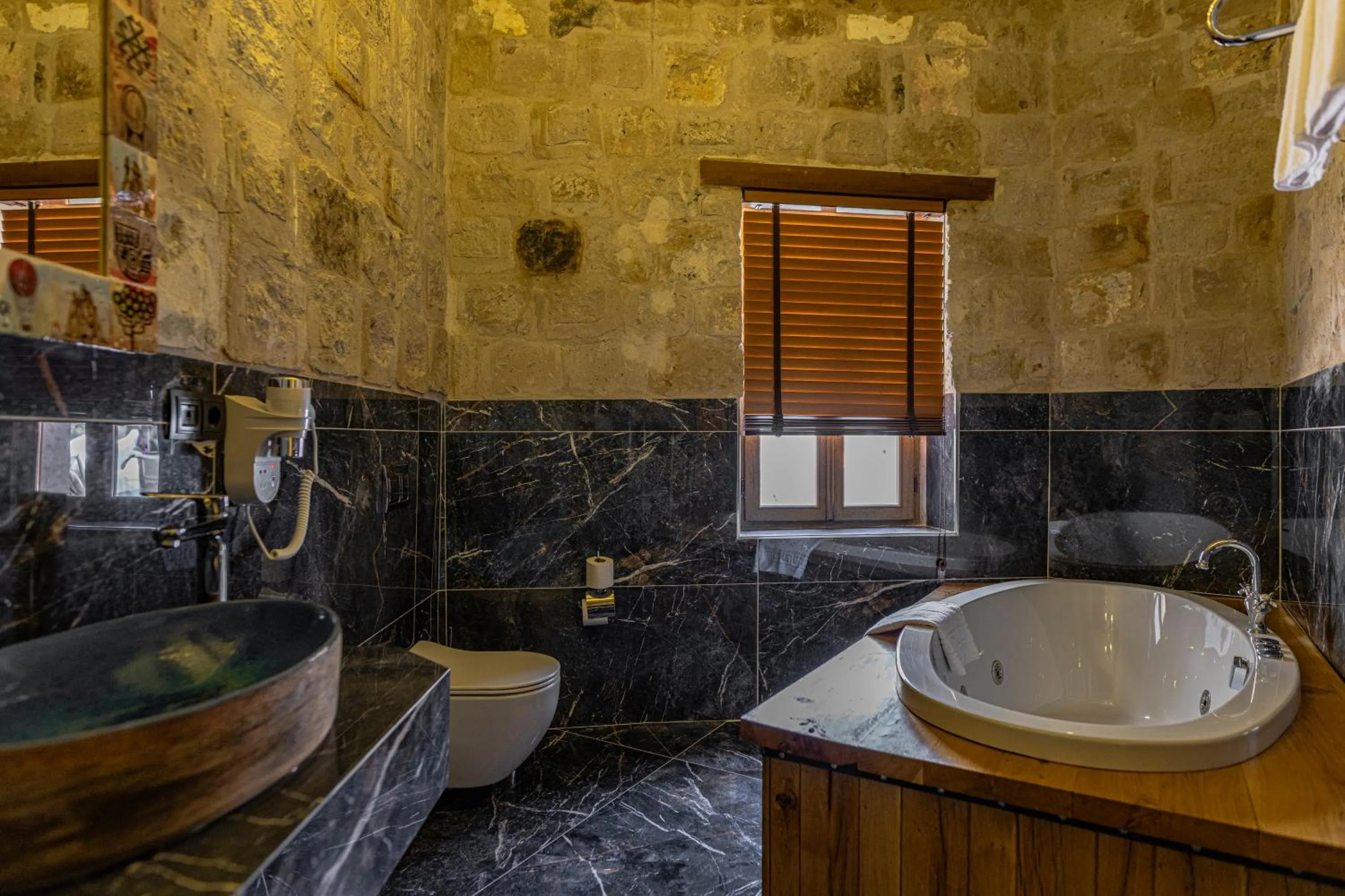 Toilet in Göreme Cave Suites
