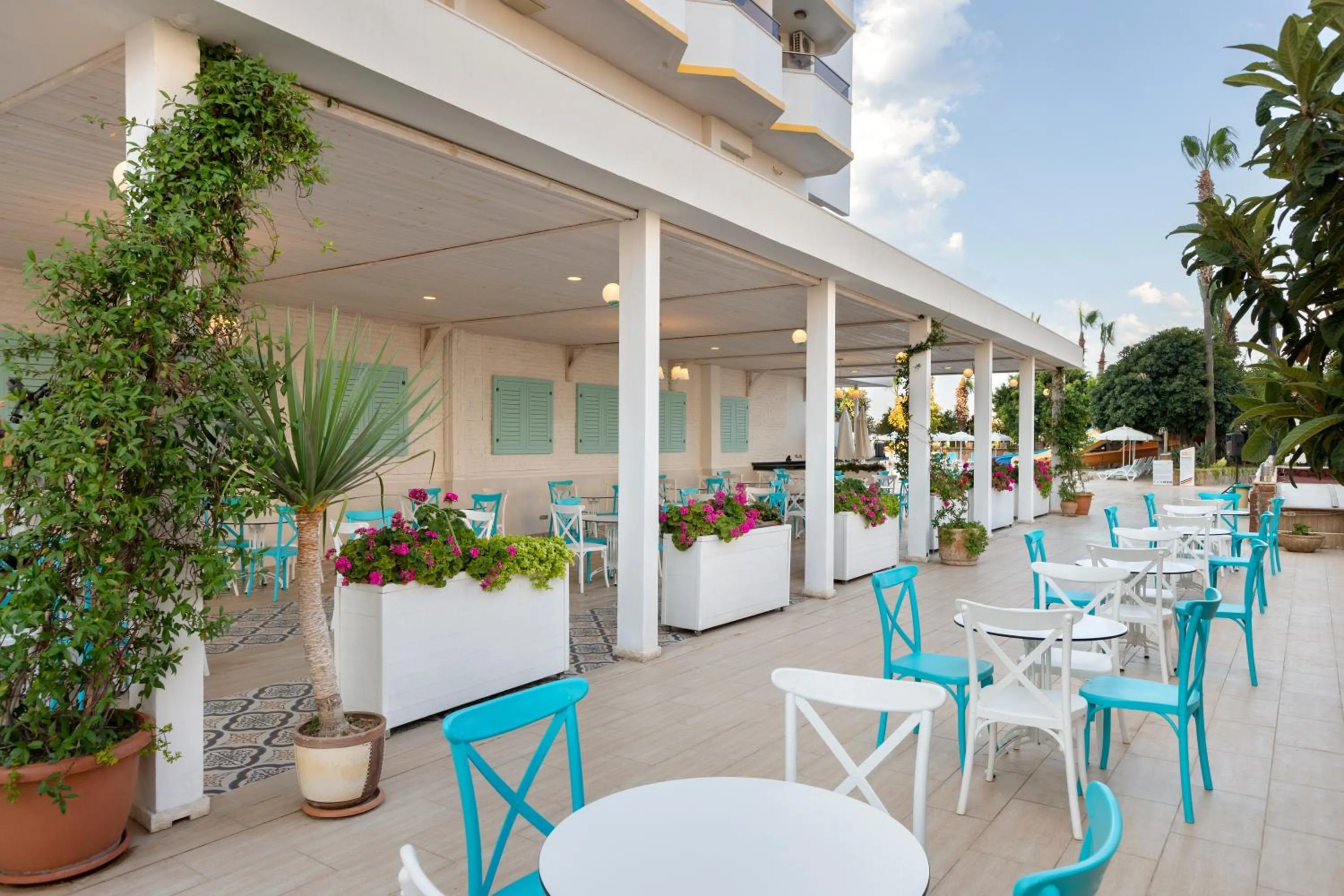 Patio in Euphoria Comfort Beach Alanya