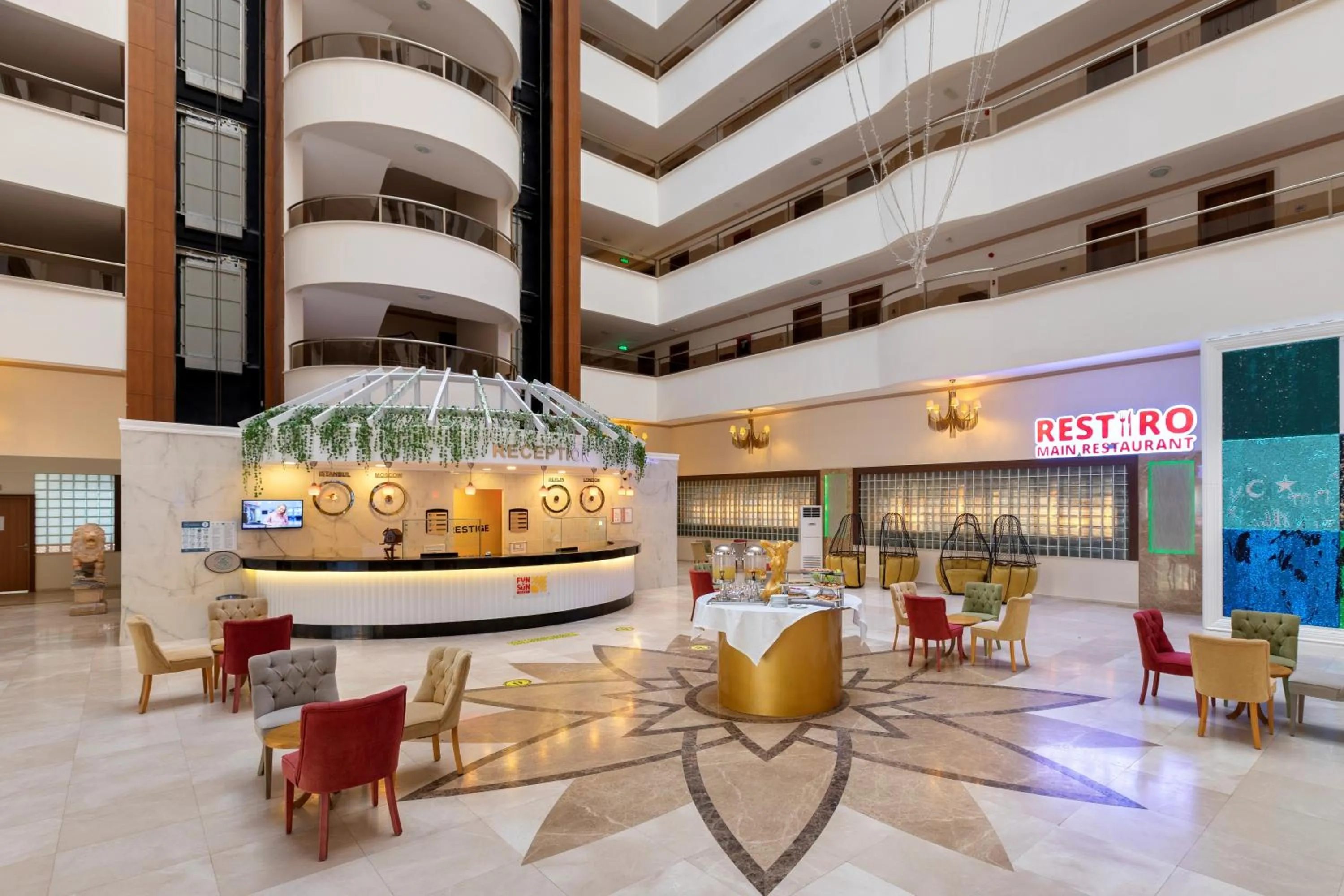 Lobby or reception in Euphoria Comfort Beach Alanya