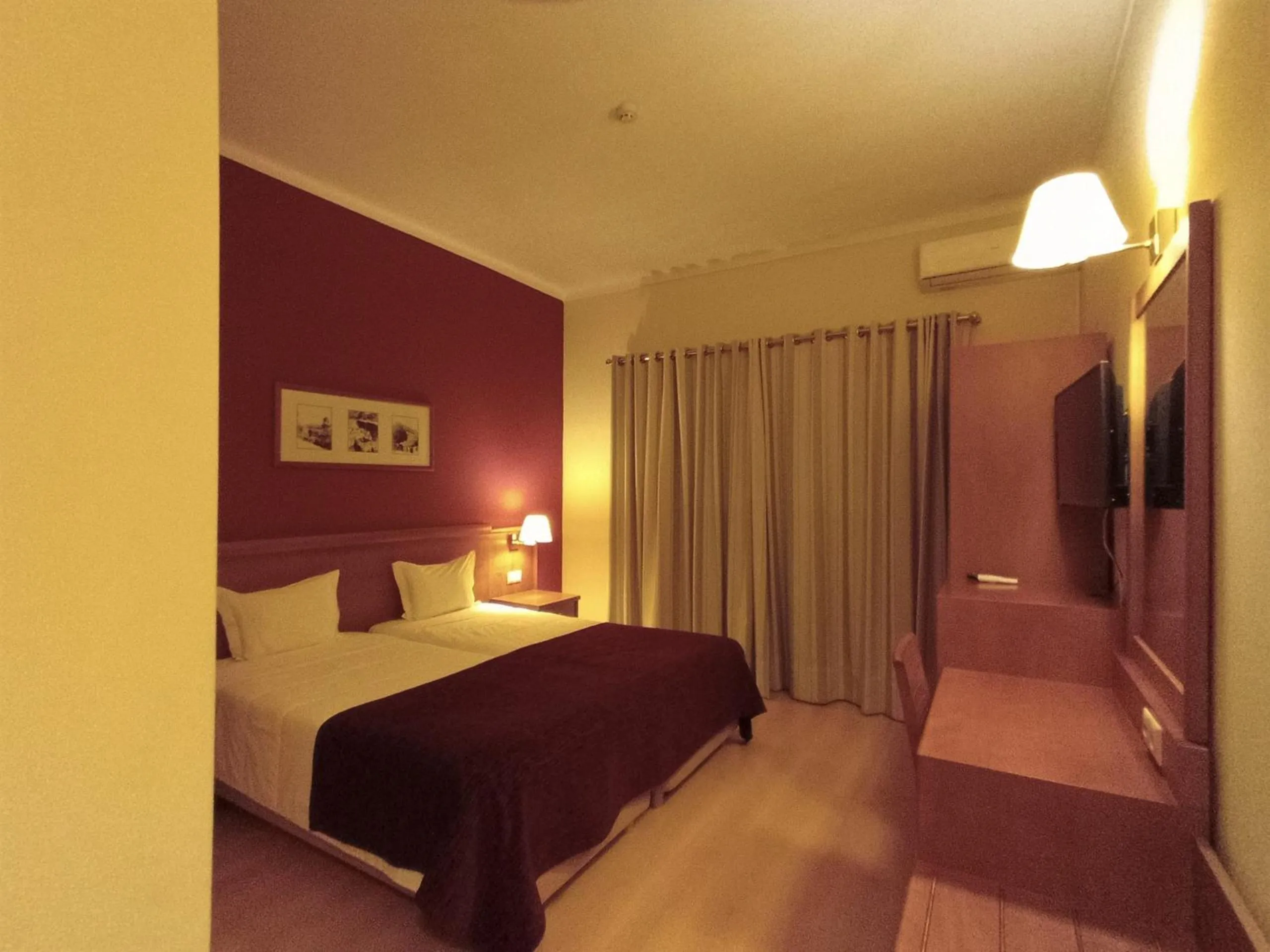 Bed in Hotel Monte Rio Aguieira