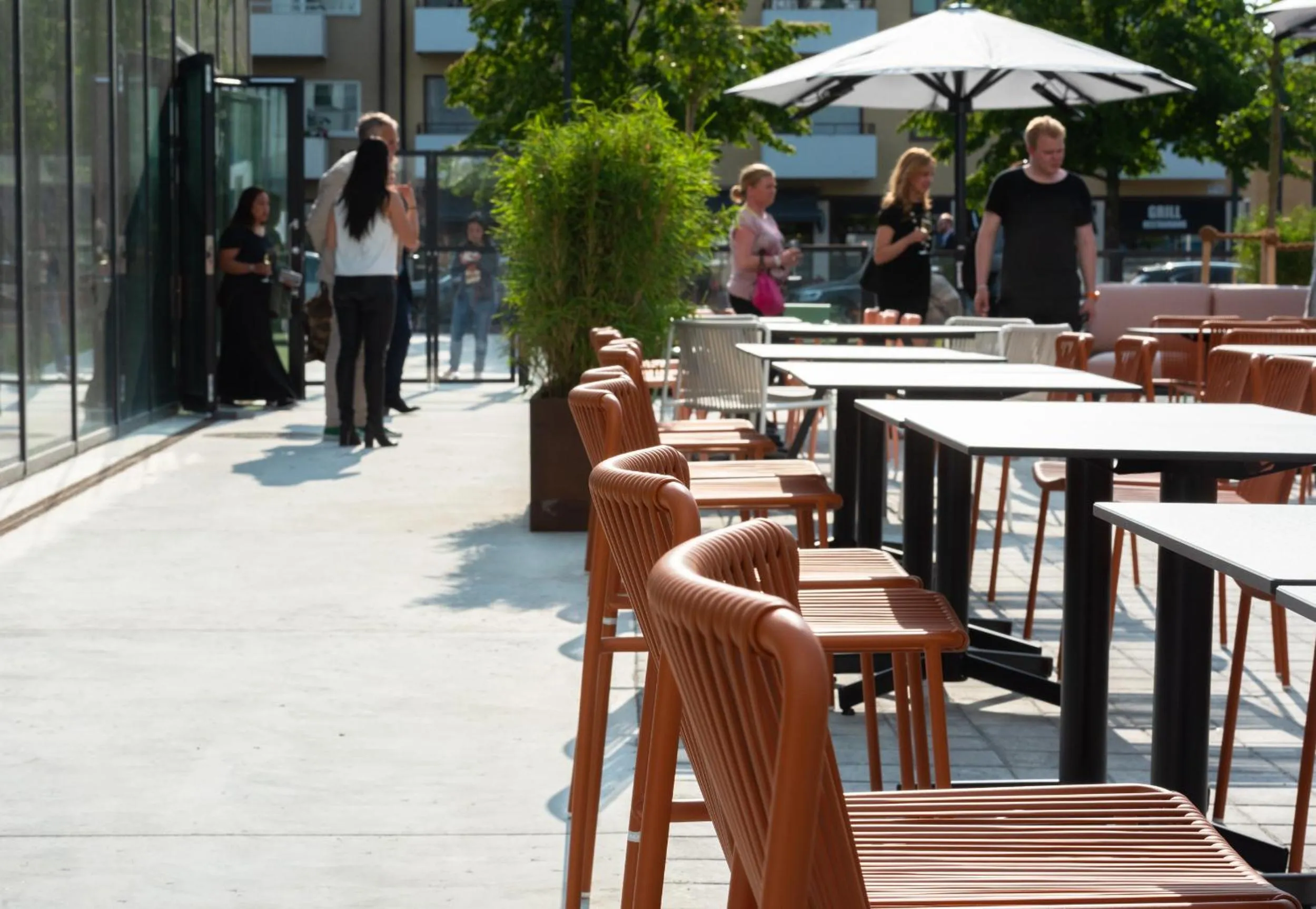 Patio in Best Western Plus Grow Hotel