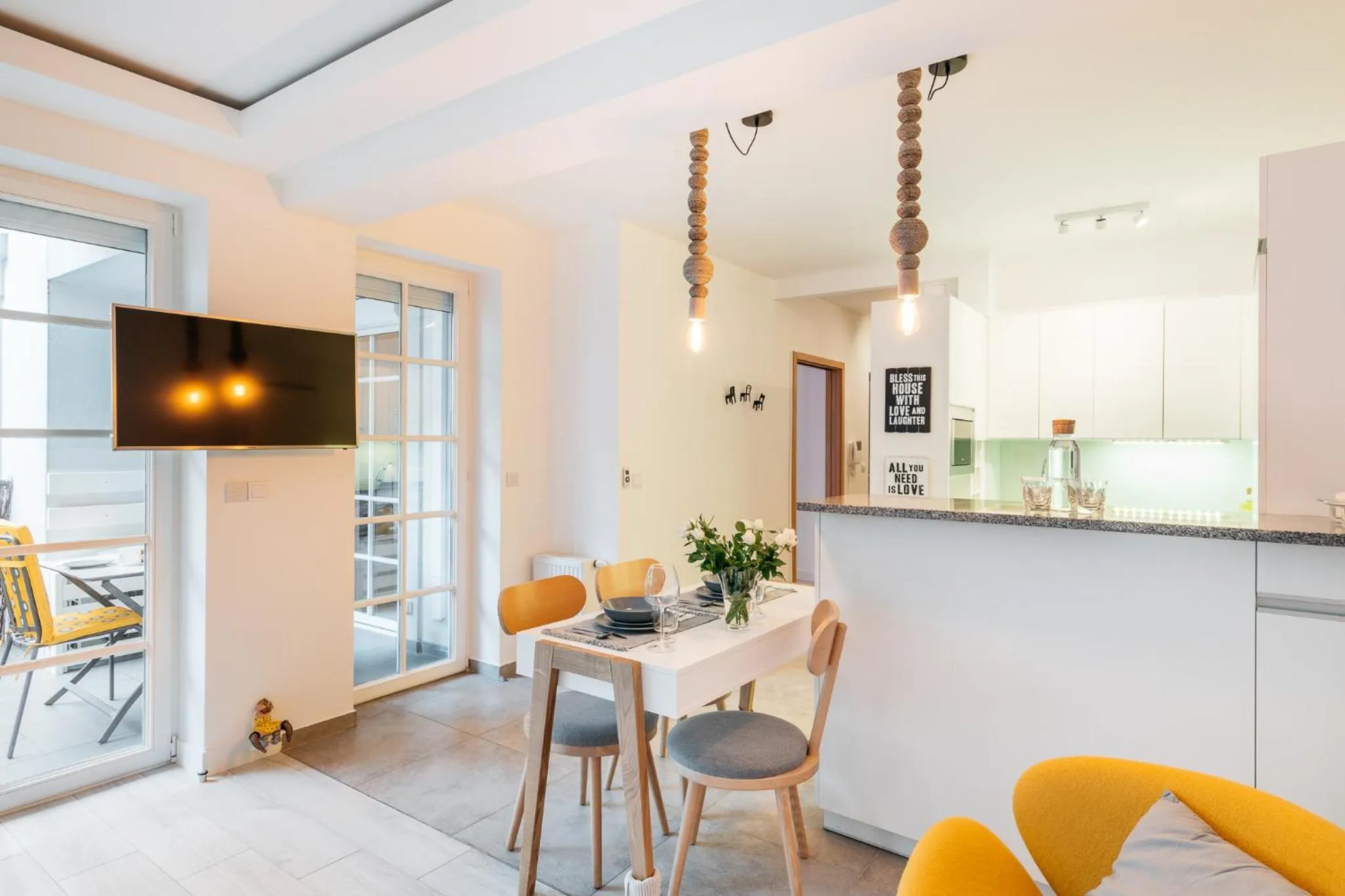 Kitchen or kitchenette in Downtown Apartment - LoftAffair