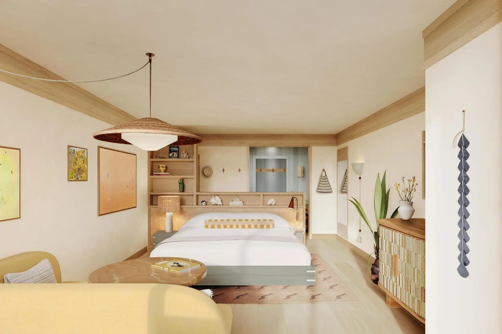 Bed in One Ocean Resort and Spa