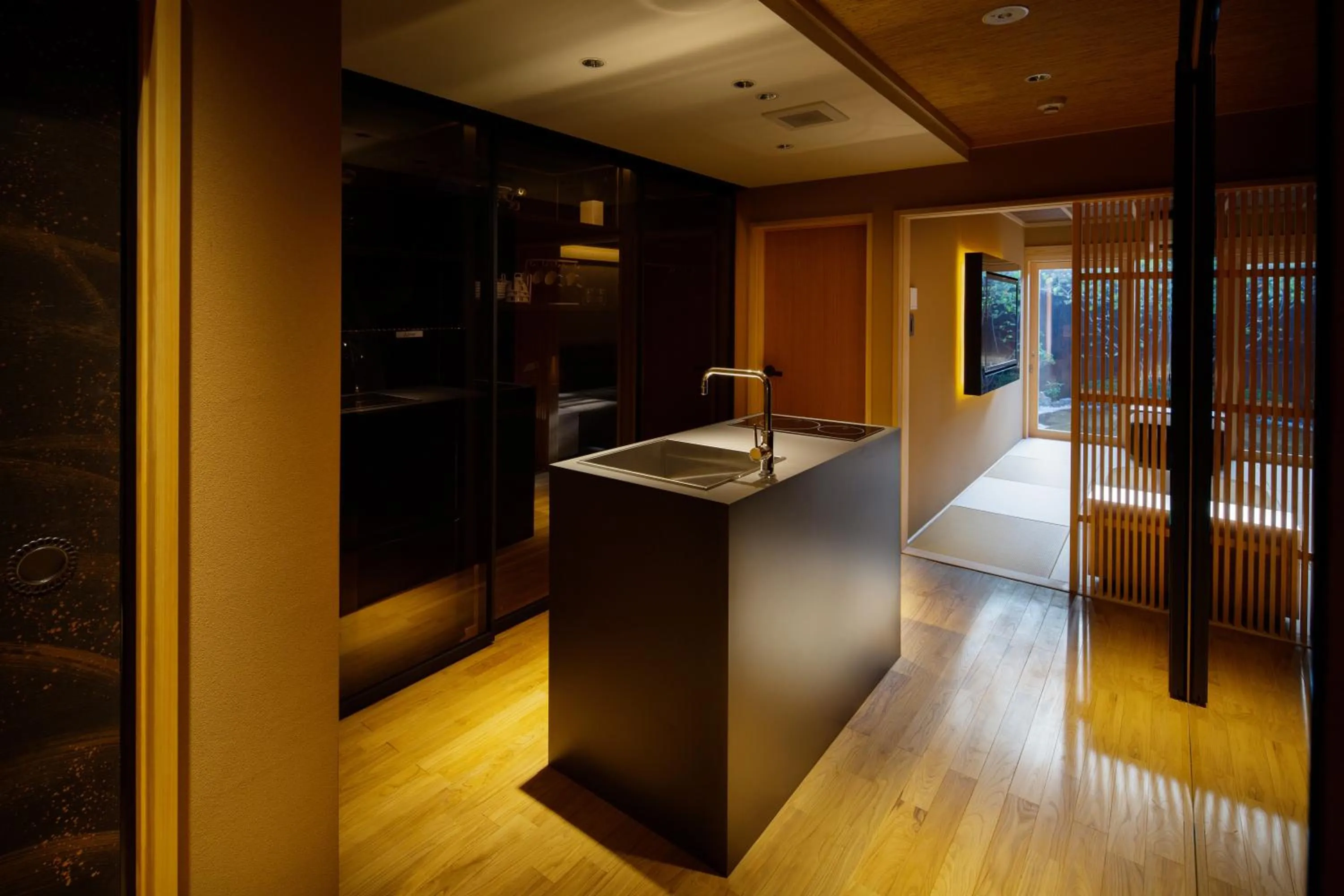 Kitchen or kitchenette in Tsumugi Sanjusangendo