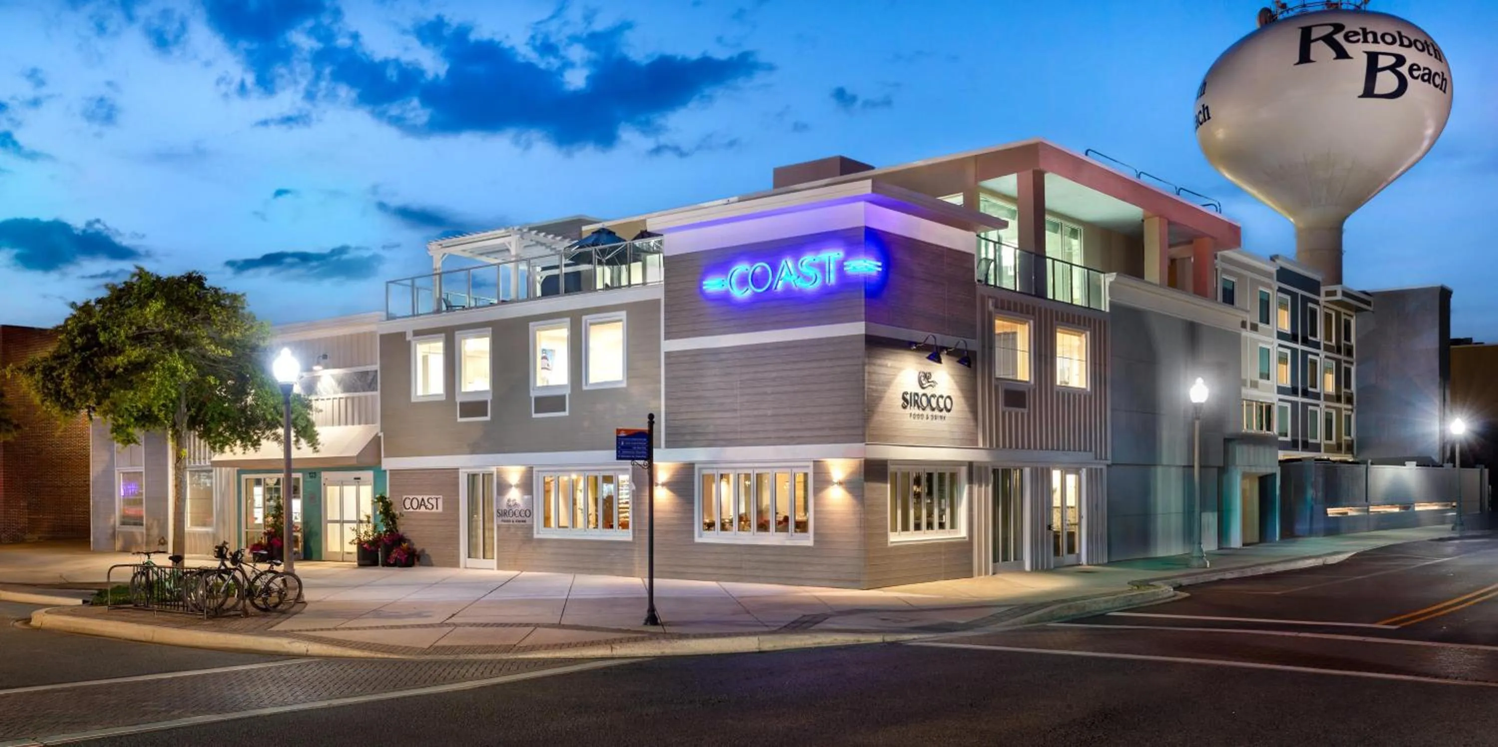 Property building in Coast Rehoboth Beach, Tapestry Collection By Hilton