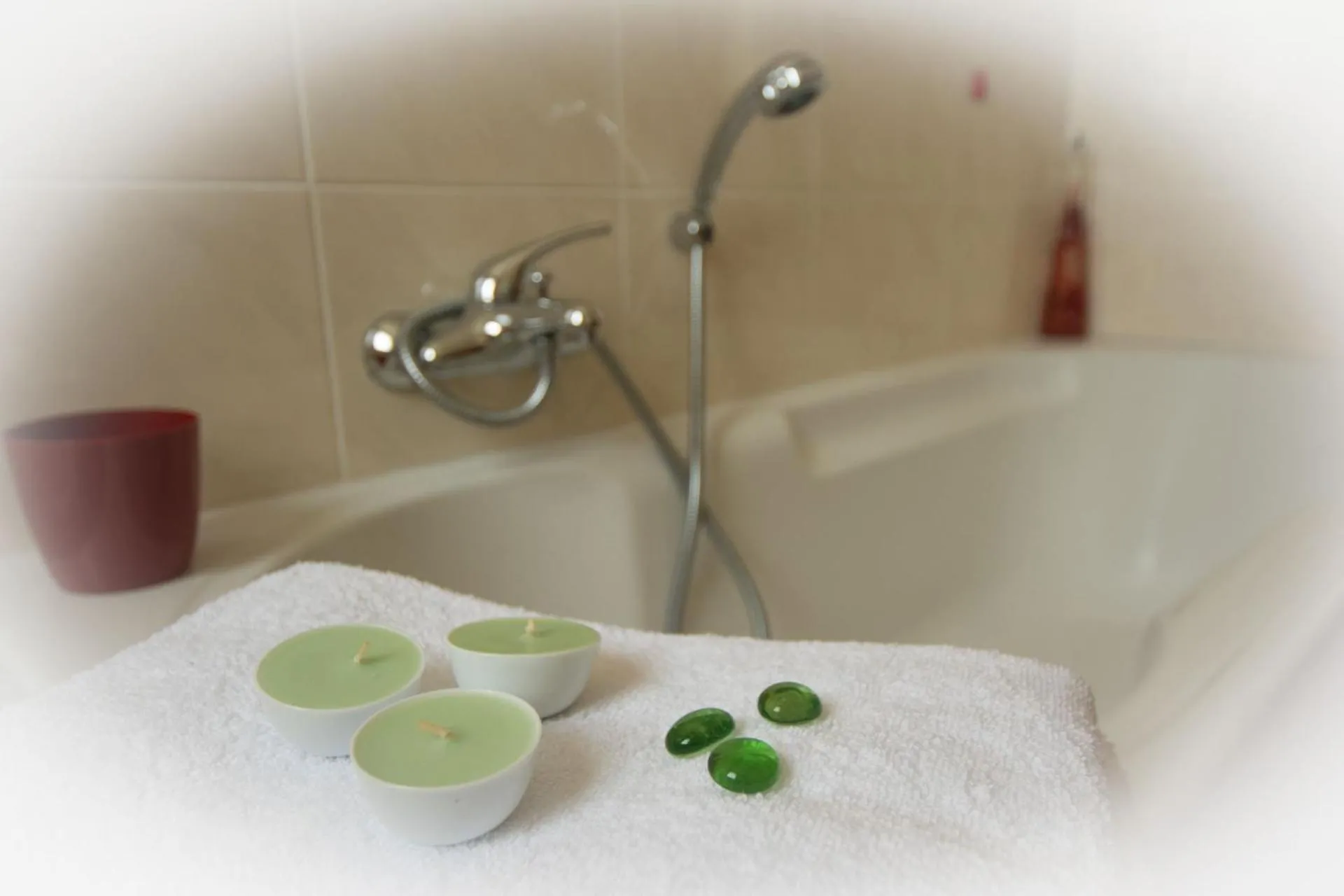 Bathroom in Sunset View Treviso Apartment