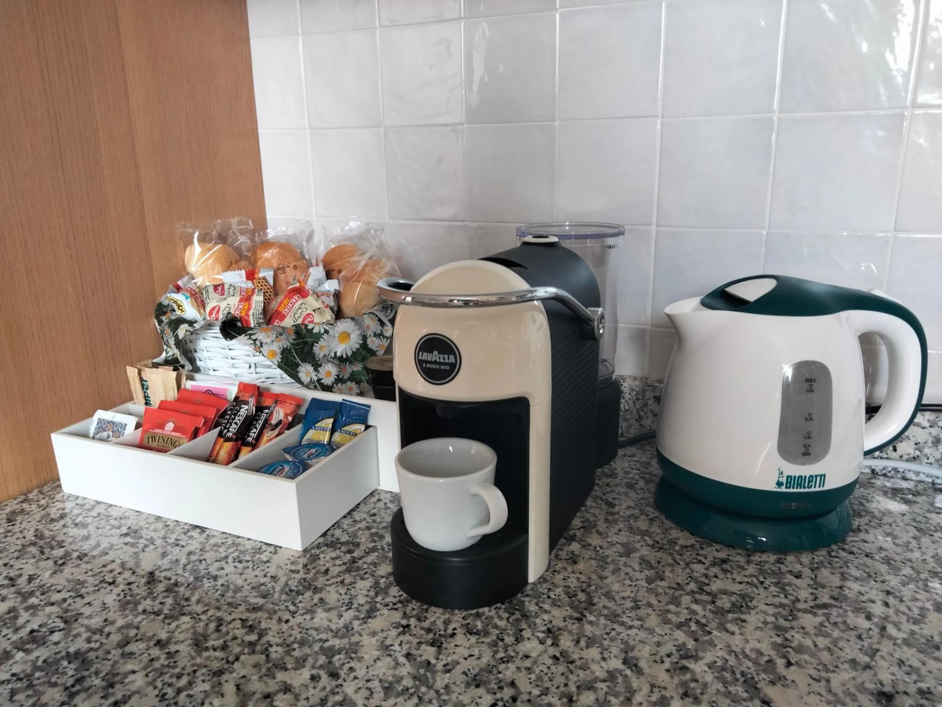 Coffee/tea facilities in Sunset View Treviso Apartment