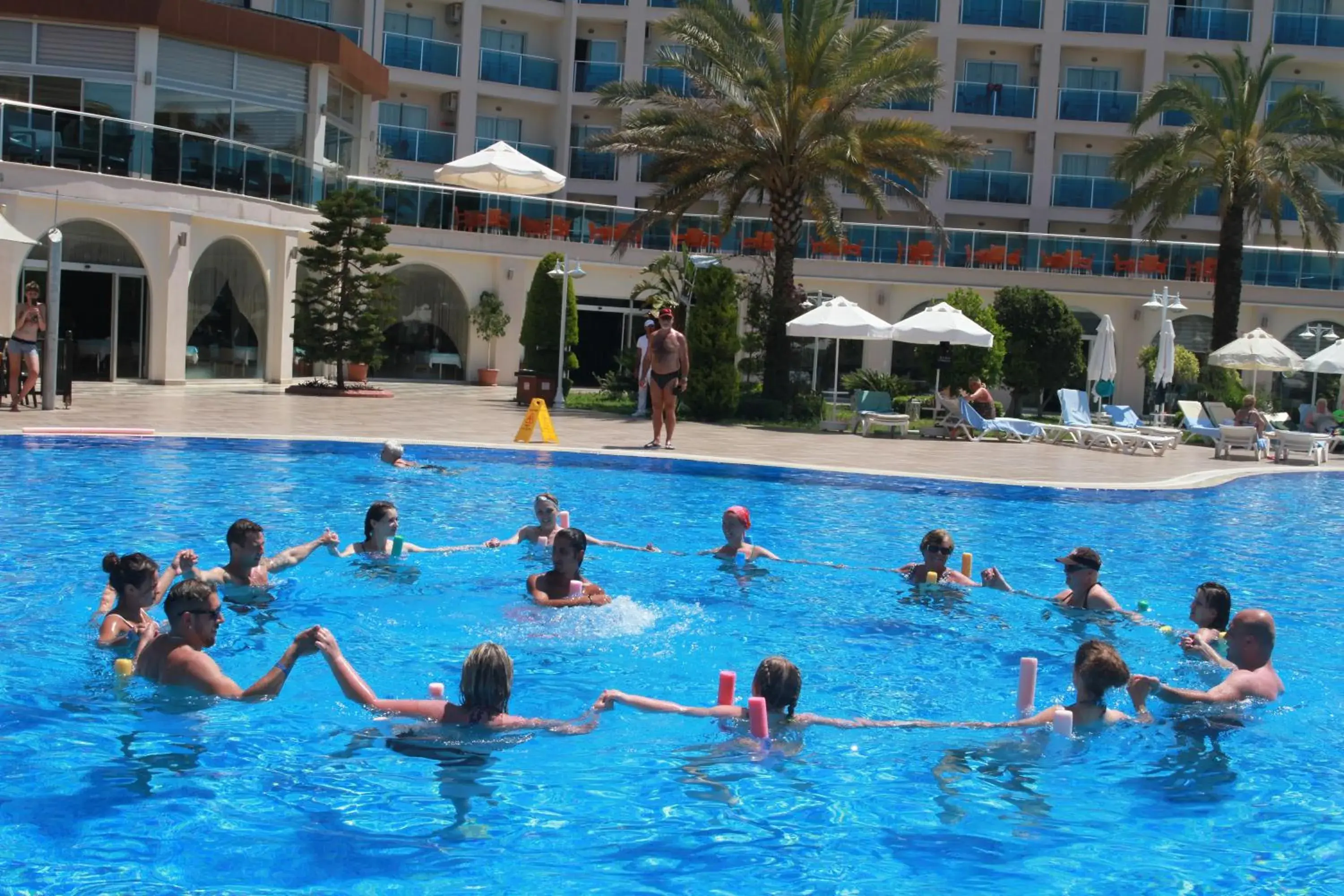 Entertainment, Swimming Pool in Annabella Diamond Hotel - All Inclusive