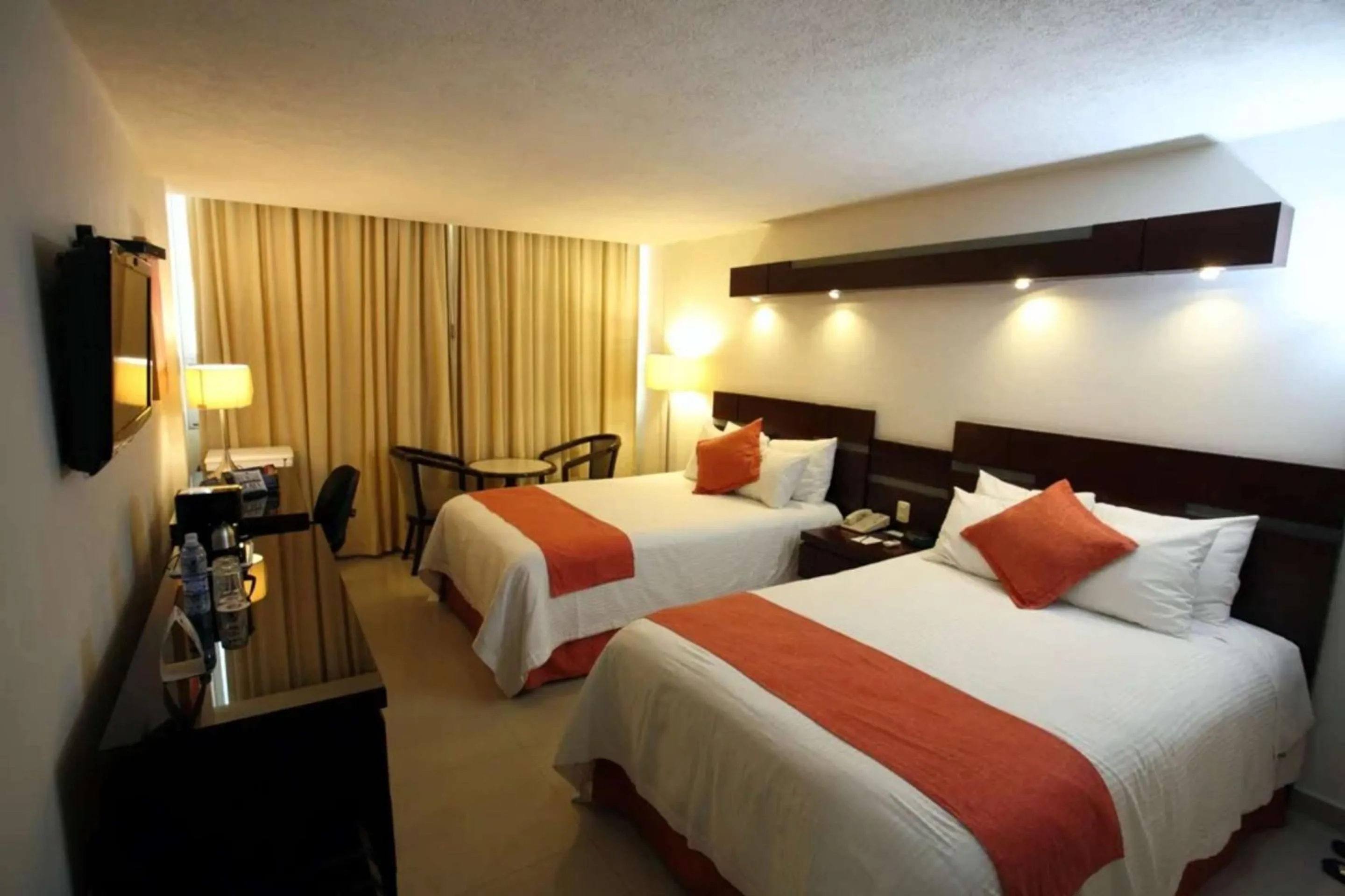 Photo of the whole room, Bed in Hotel Poza Rica Centro