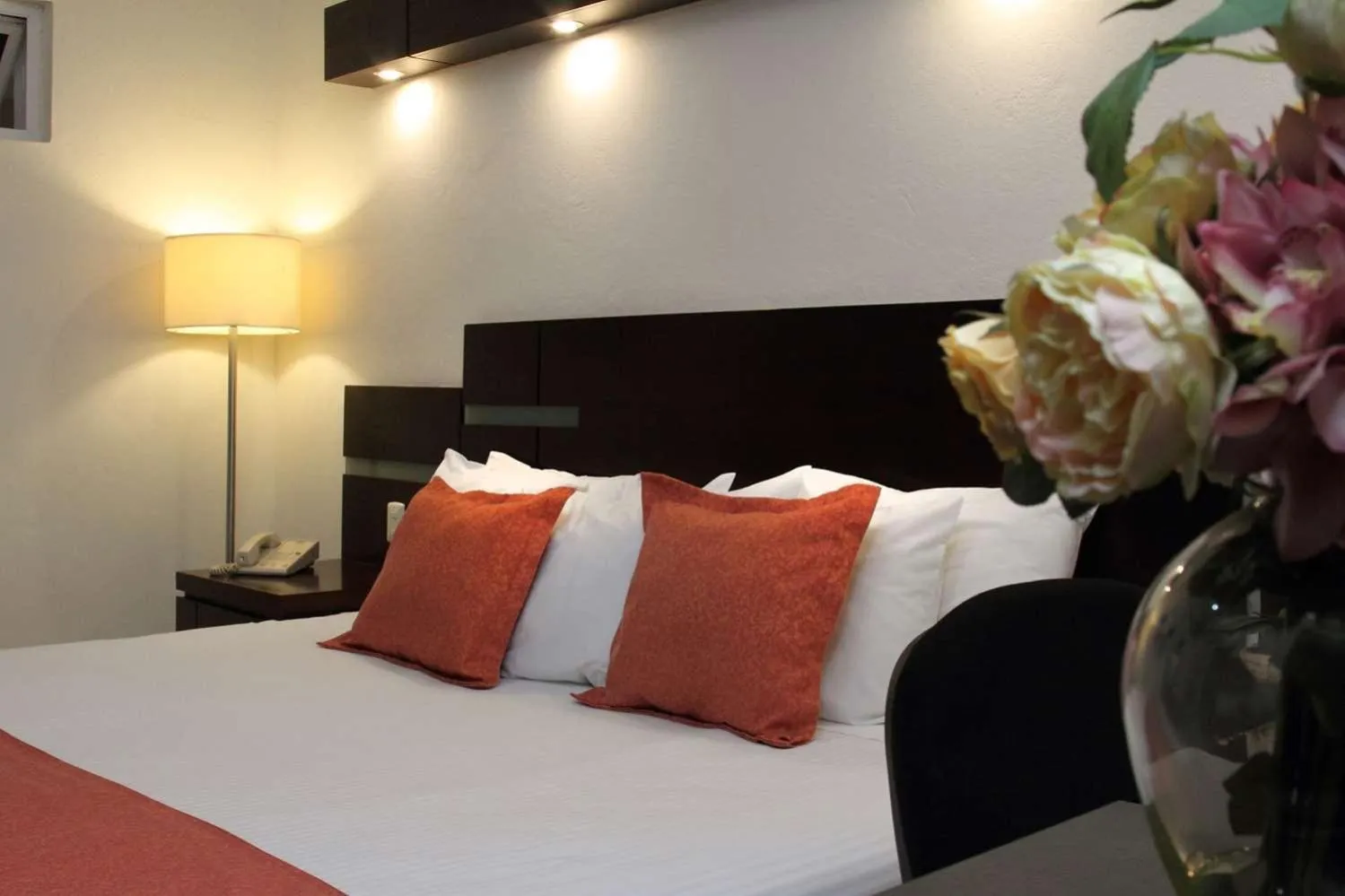 Bed in Hotel Poza Rica Centro