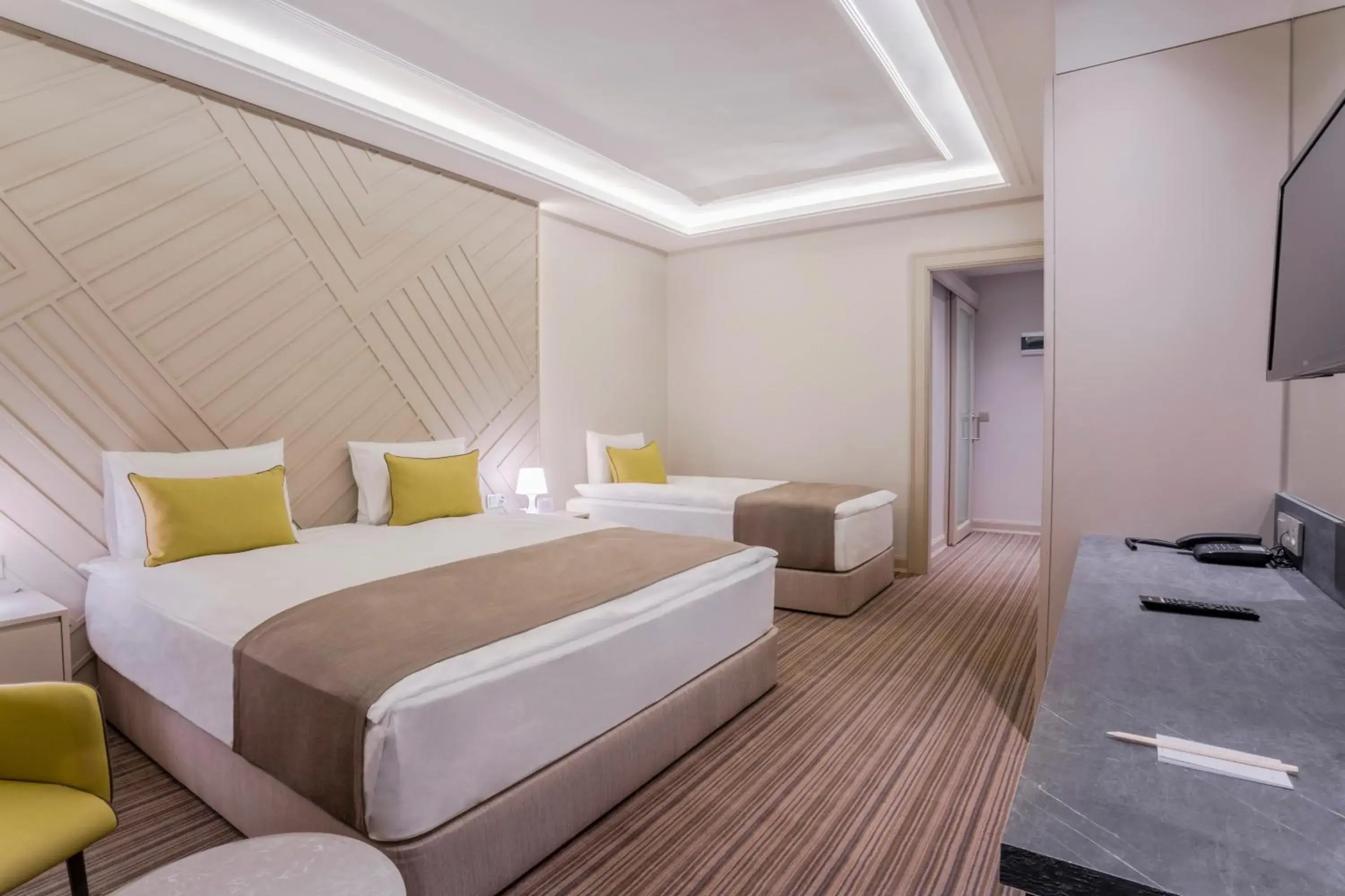 Bed in Hotel Kaleli Bed in Hotel Kaleli