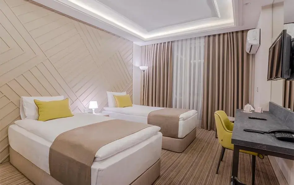 Bed in Hotel Kaleli Bed in Hotel Kaleli