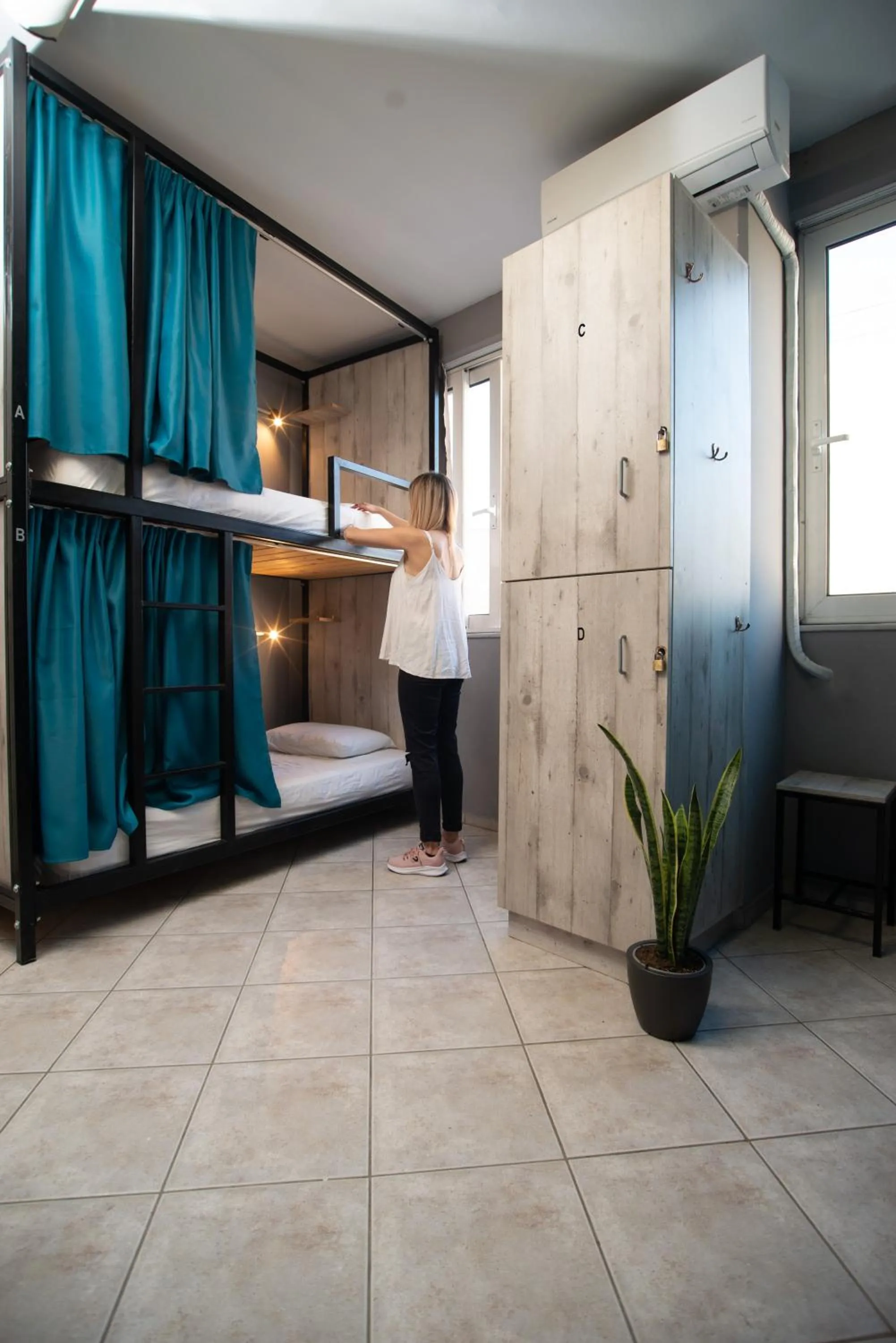 bunk bed, Bed in Bedway Athens Hostel