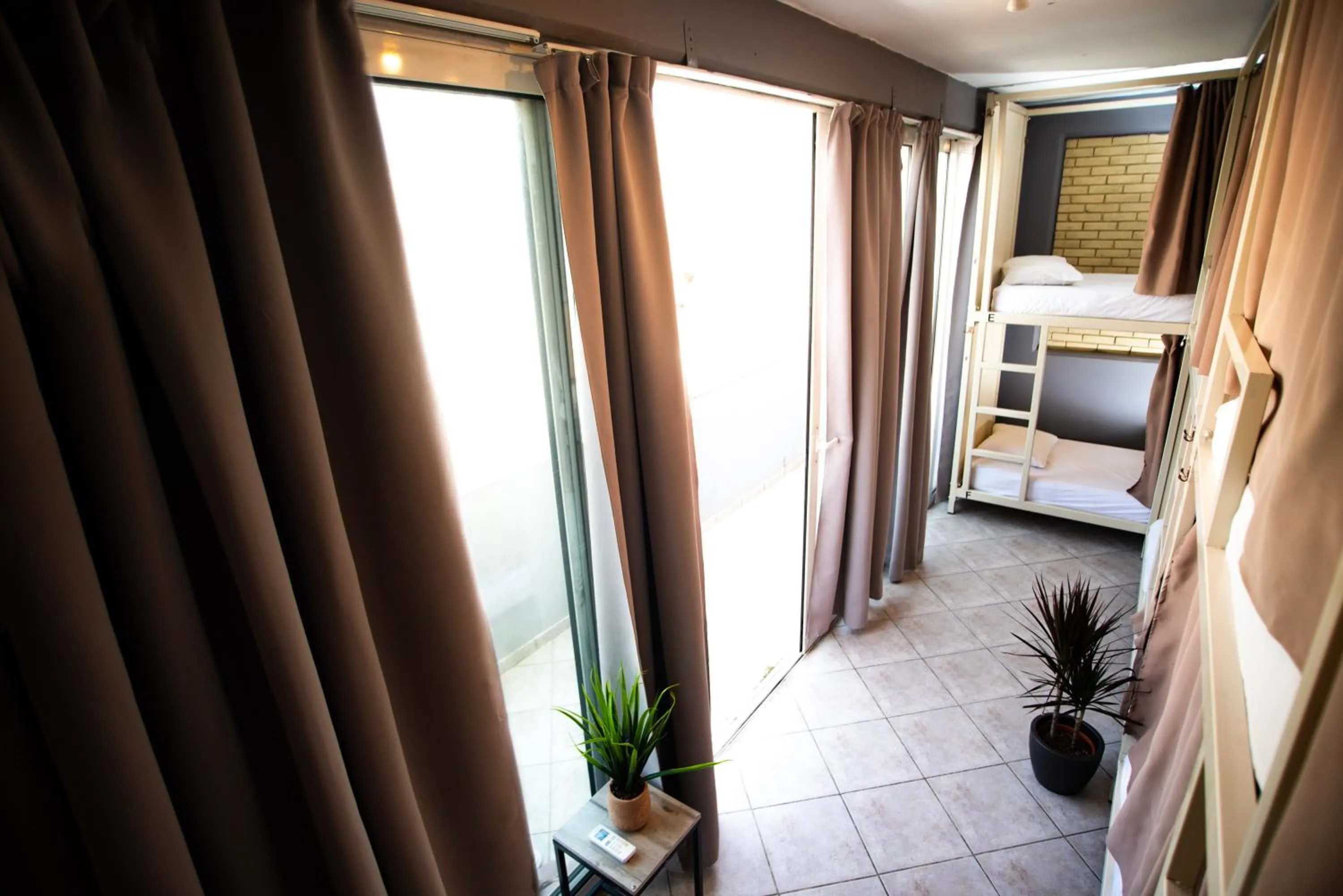 Balcony/Terrace, Bed in Bedway Athens Hostel