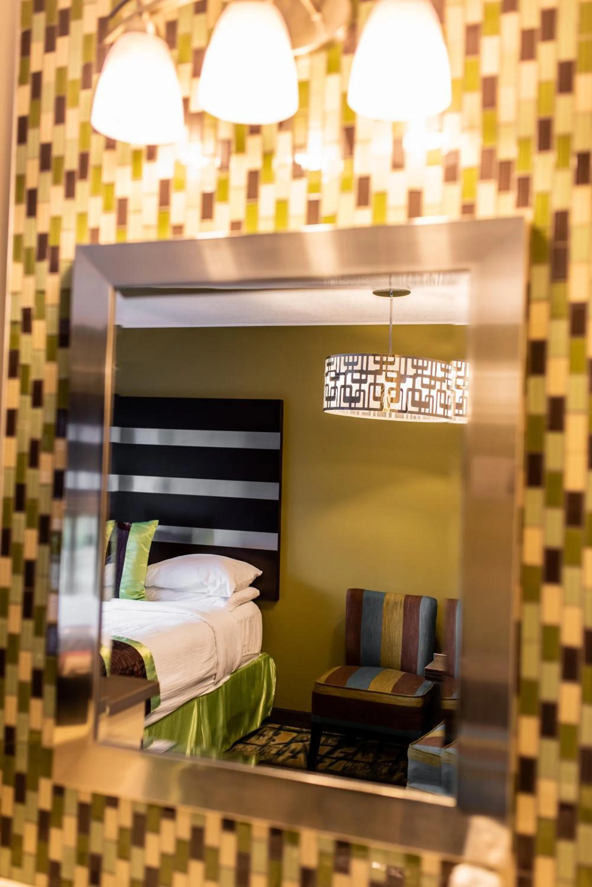 Decorative detail, Bed in Gateway Inn and Suites