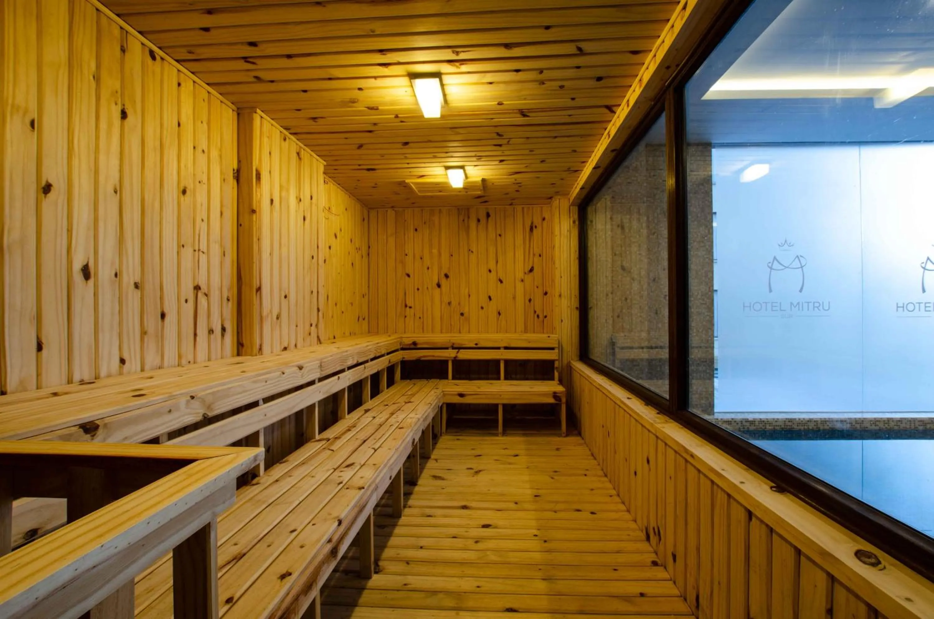 Sauna in Hotel Mitru Sur