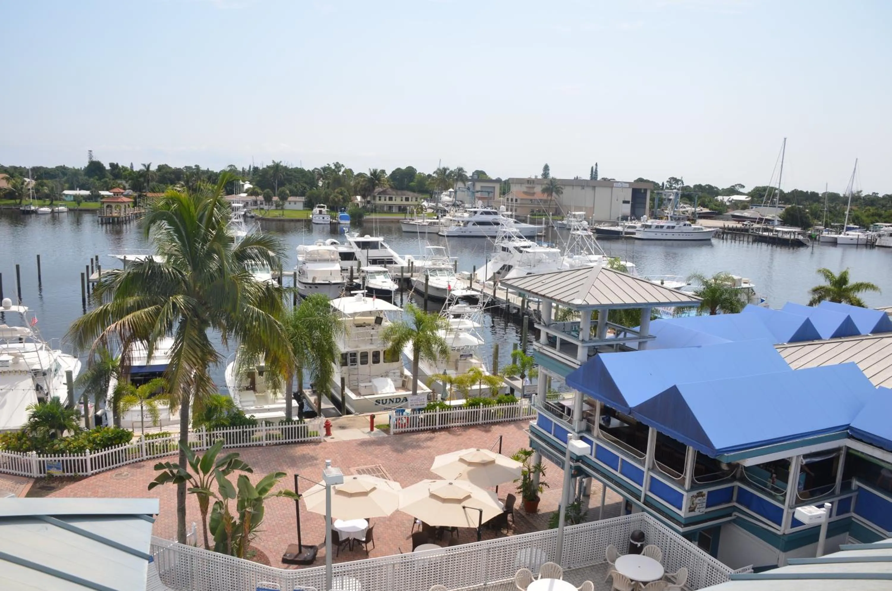 Bird's eye view in Pirate's Cove Resort and Marina - Stuart
