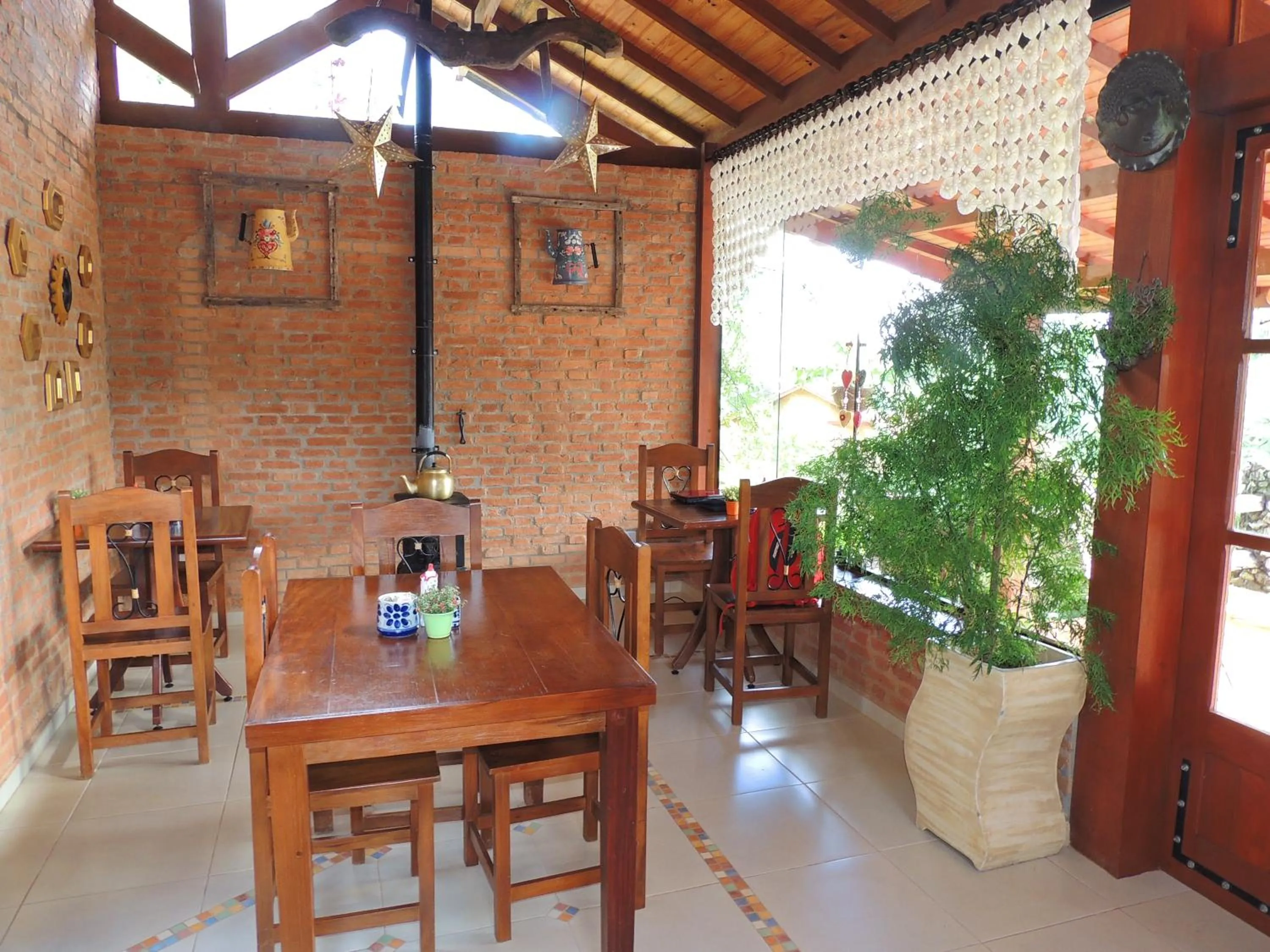 Property building in Pousada Cantinho das Estrelas