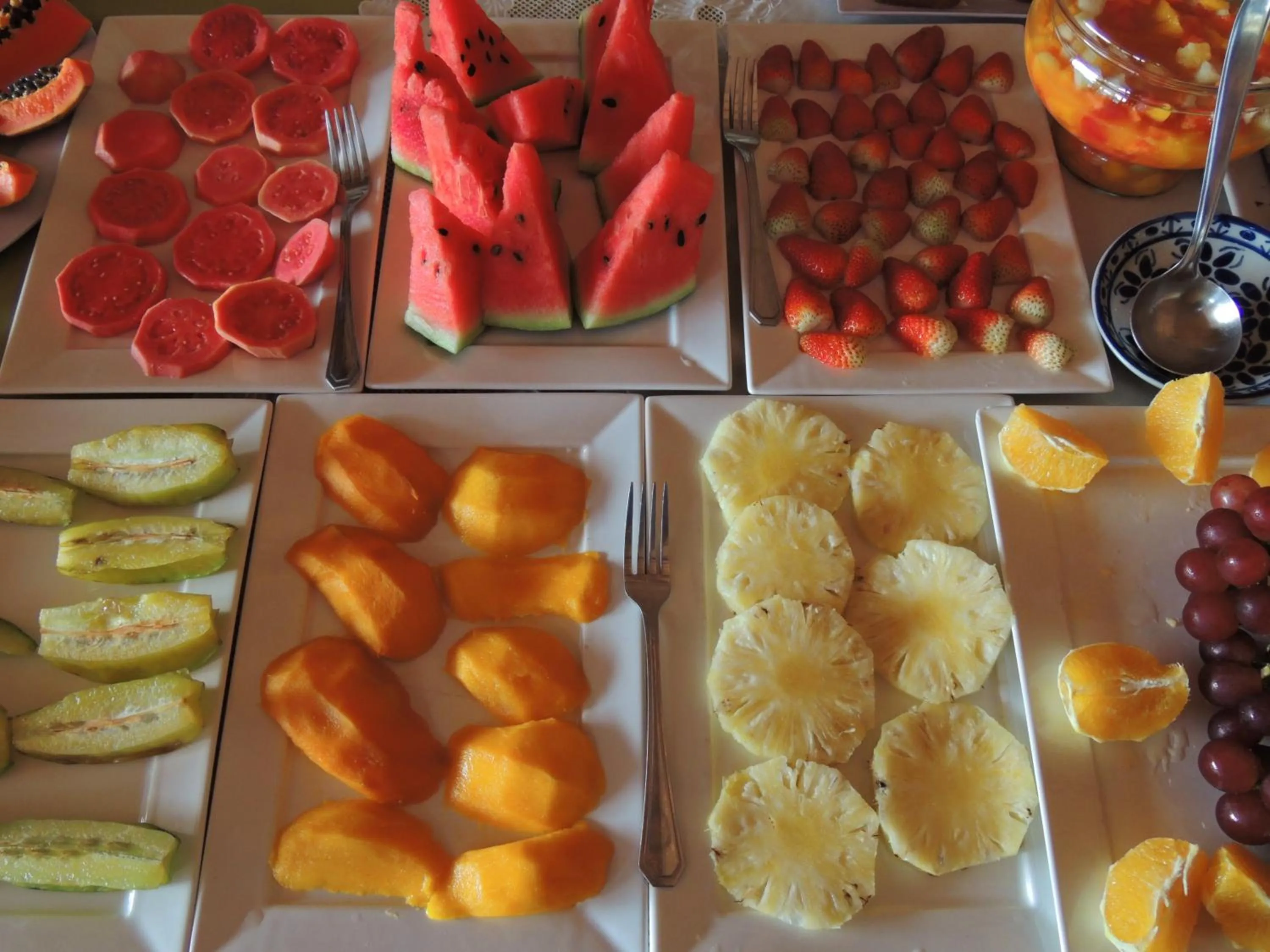 Breakfast in Pousada Cantinho das Estrelas