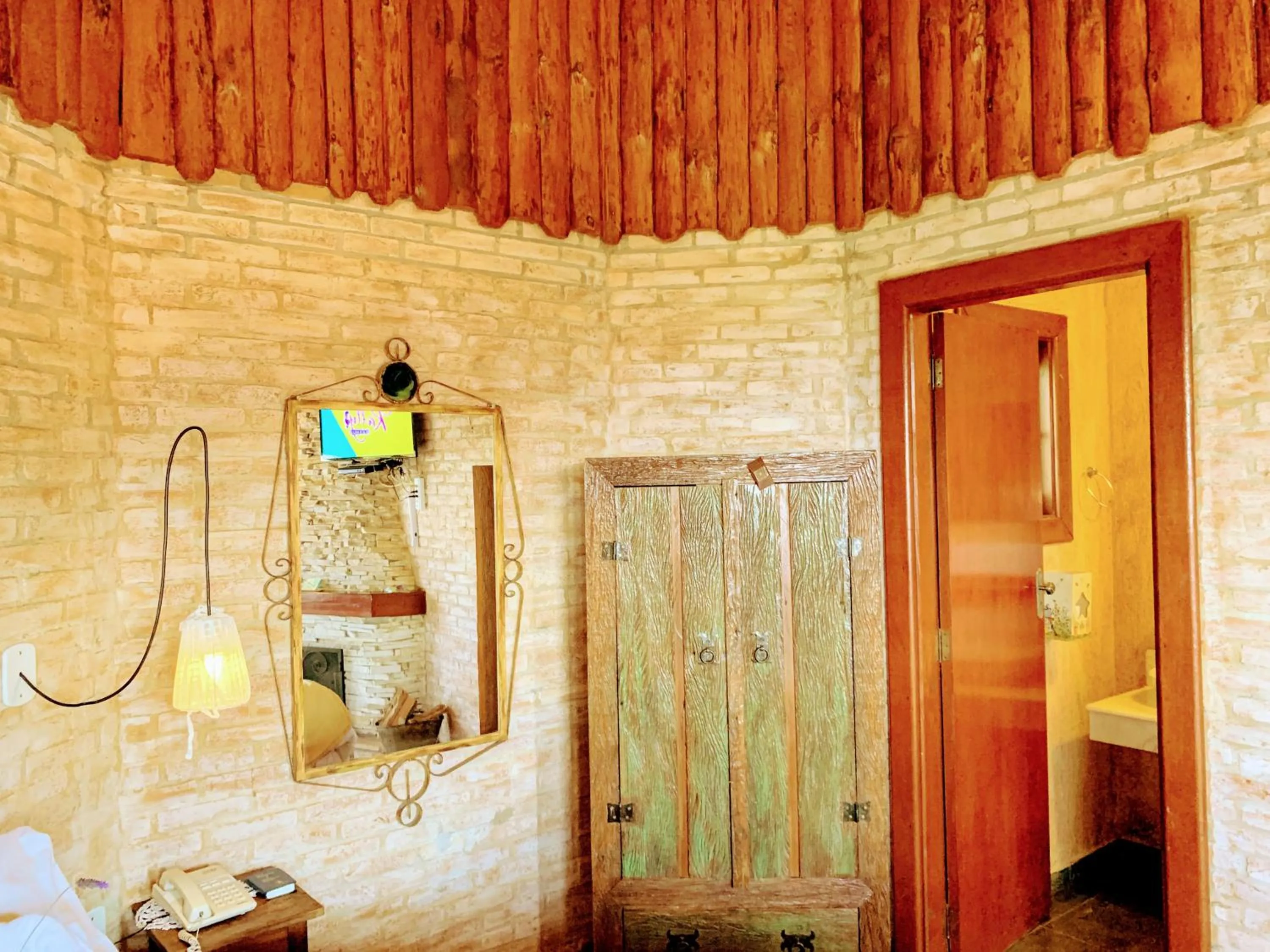 Bathroom in Pousada Cantinho das Estrelas