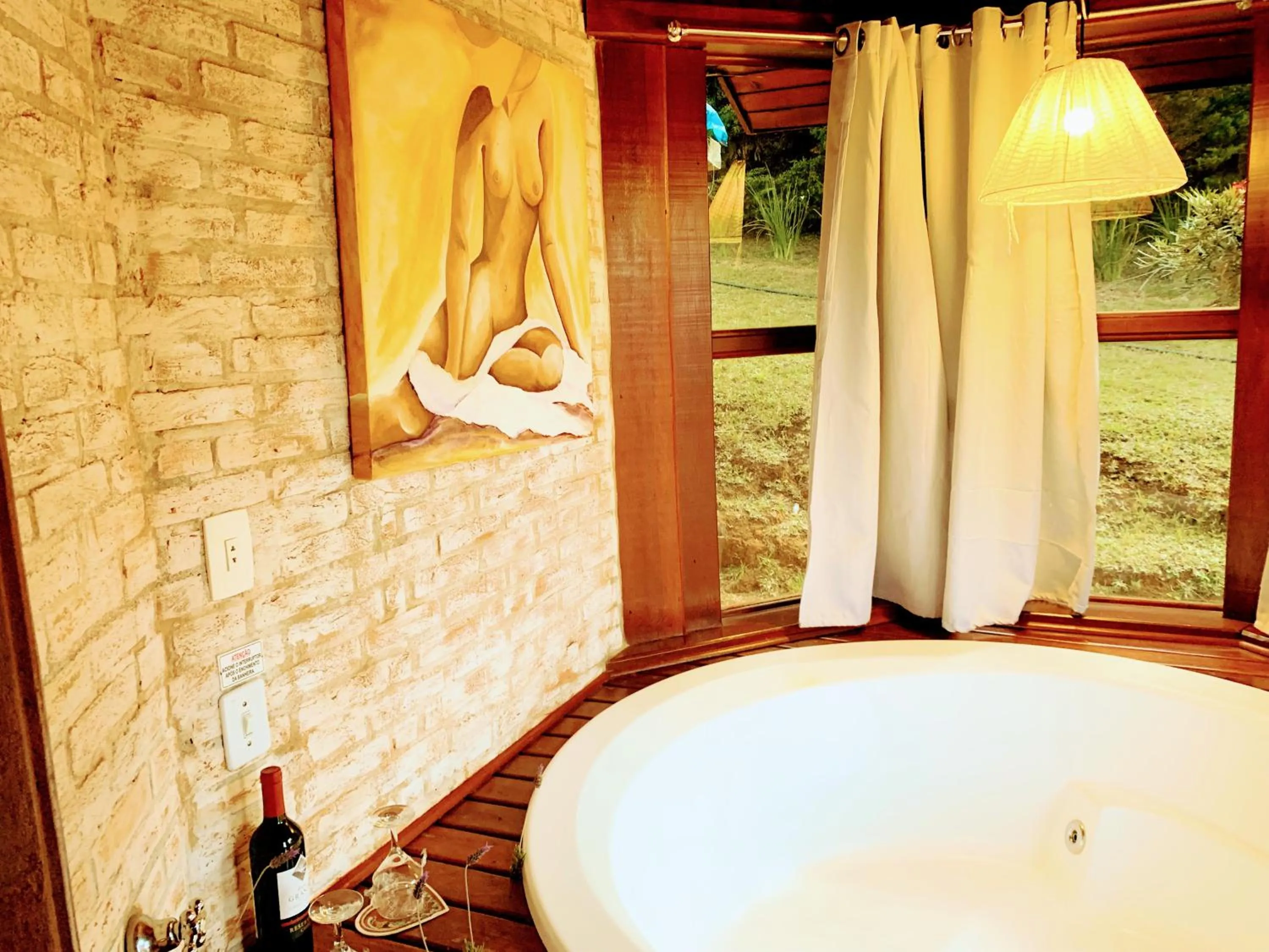 Bathroom in Pousada Cantinho das Estrelas