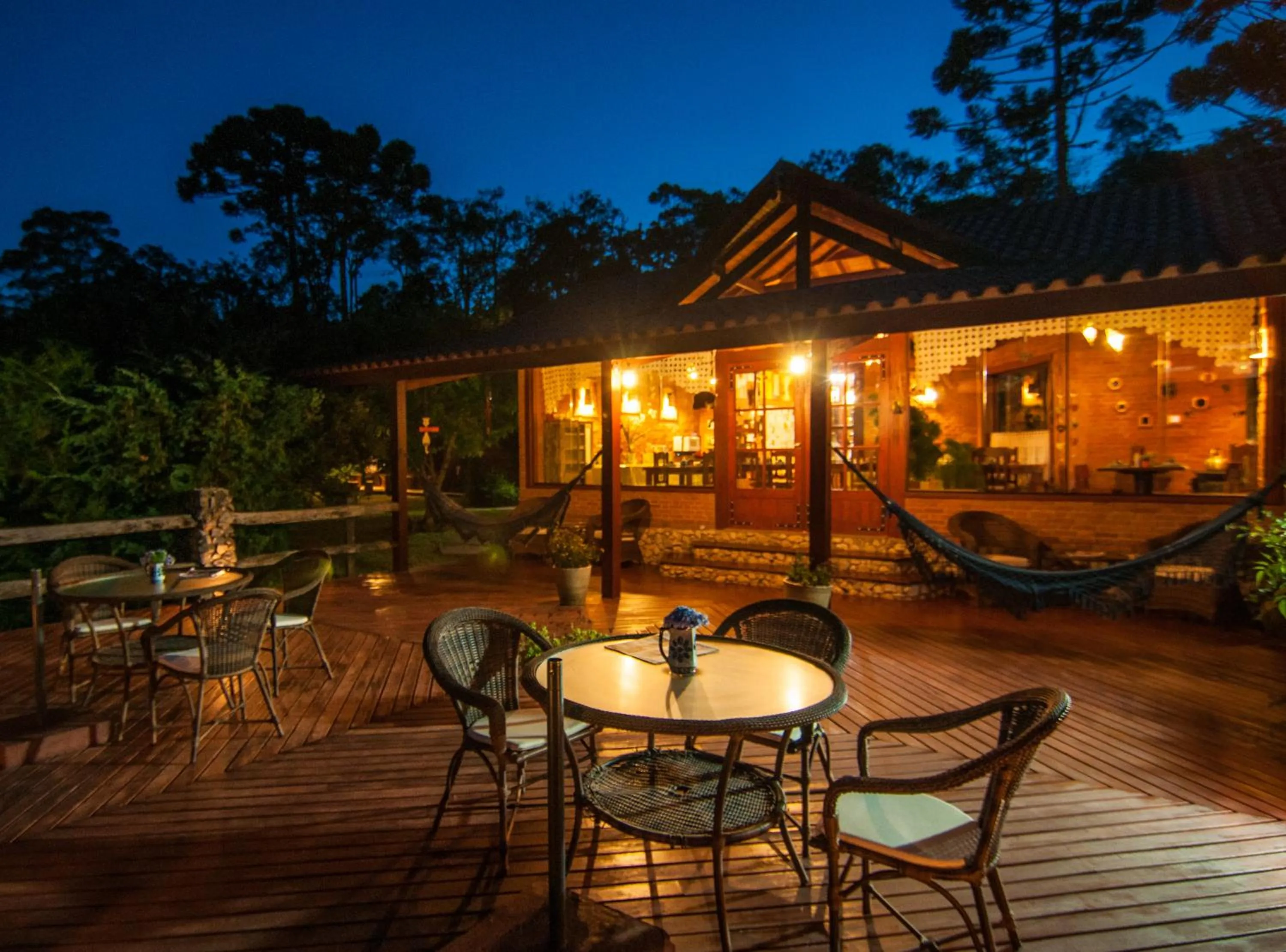 Balcony/Terrace in Pousada Cantinho das Estrelas