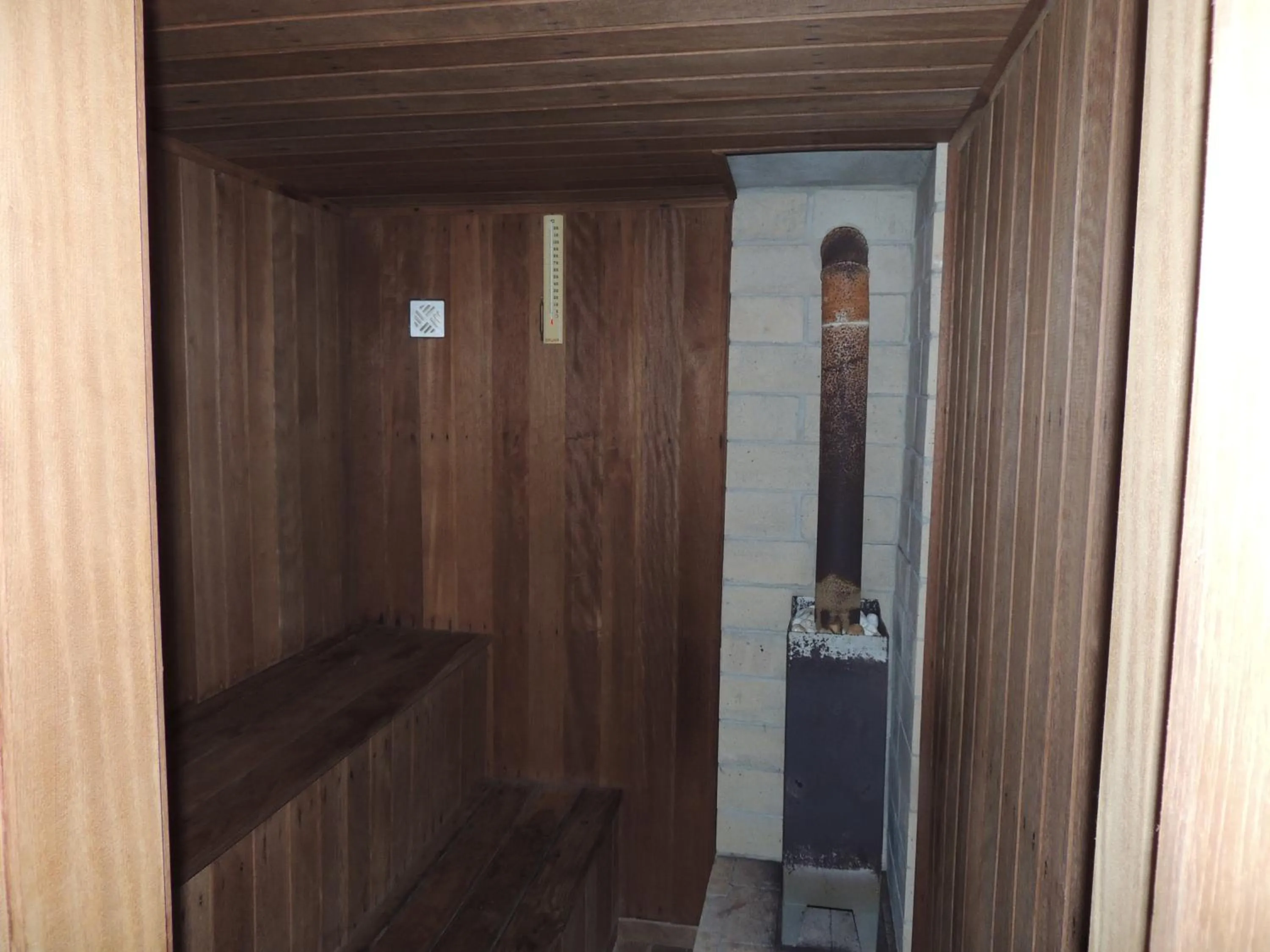 Sauna in Pousada Cantinho das Estrelas