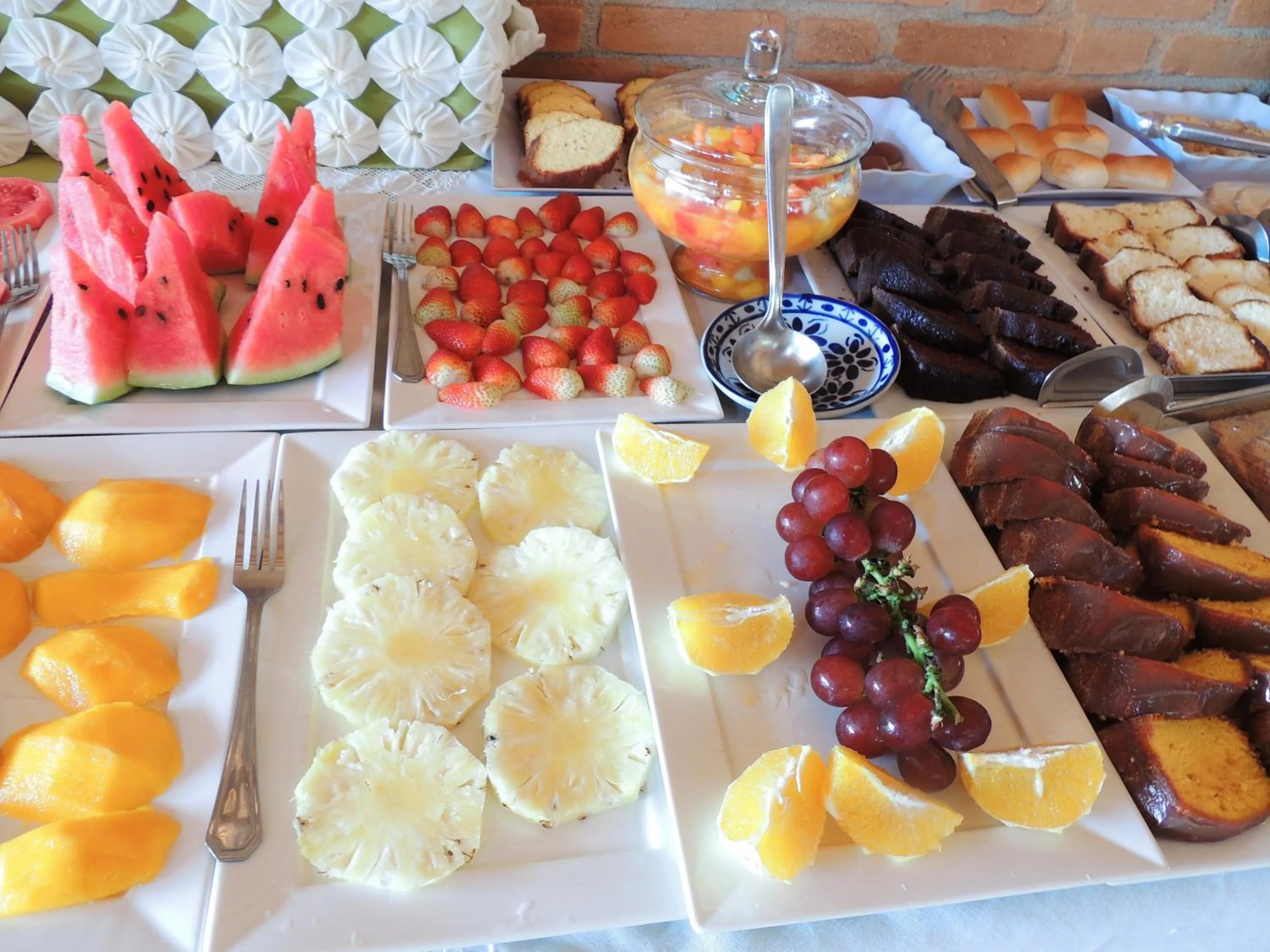 Breakfast in Pousada Cantinho das Estrelas