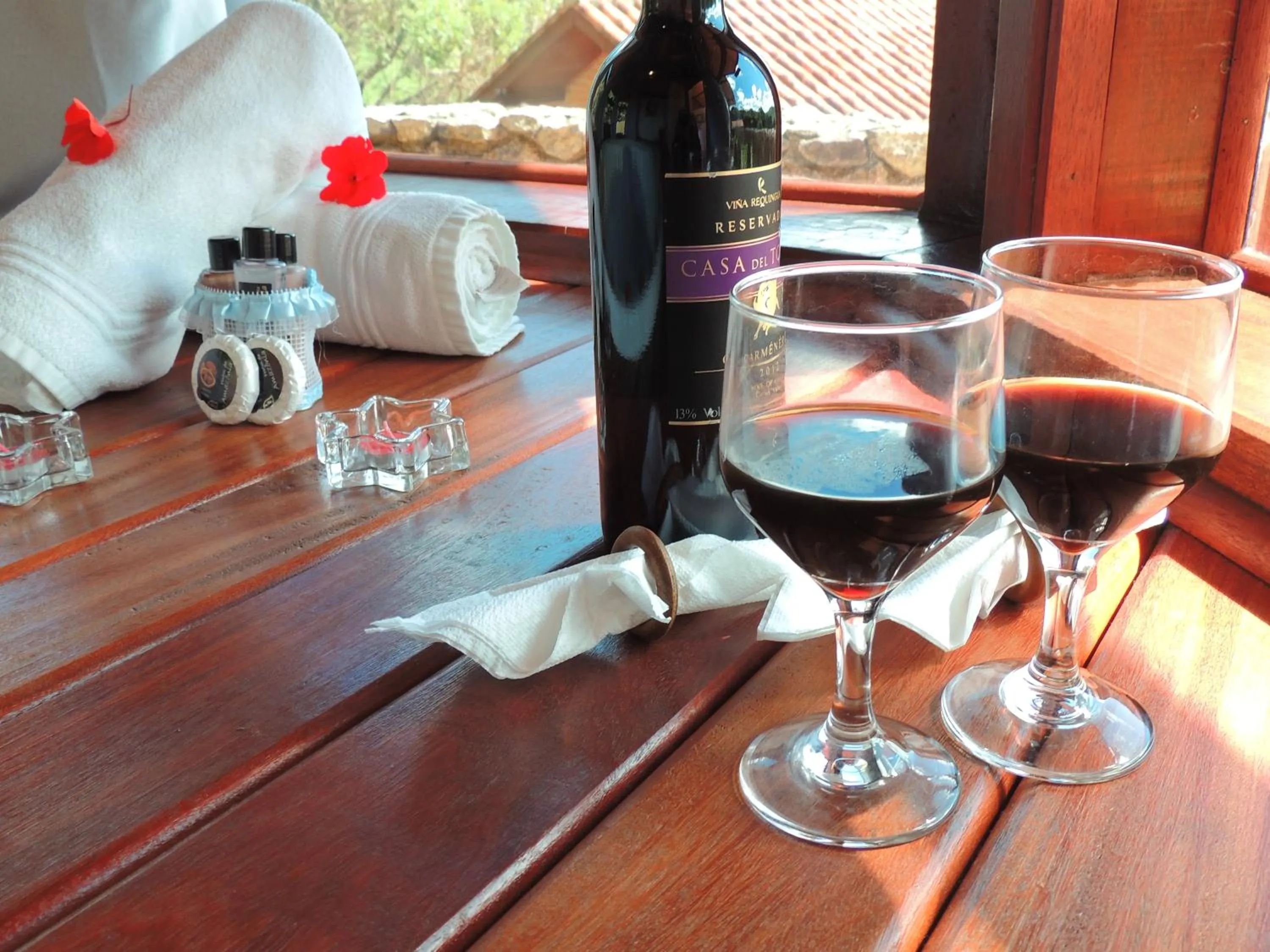 Decorative detail in Pousada Cantinho das Estrelas