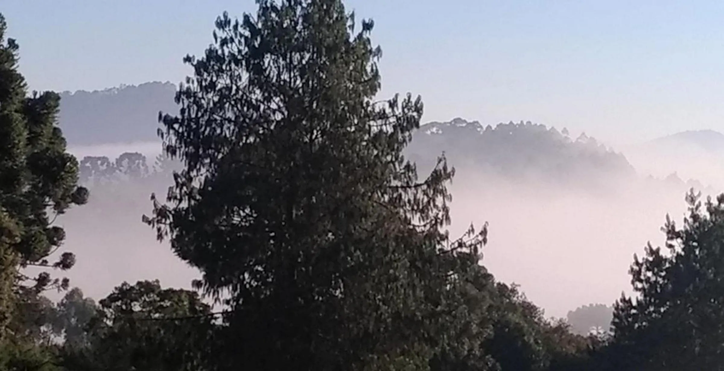 Mountain view in Pousada Cantinho das Estrelas