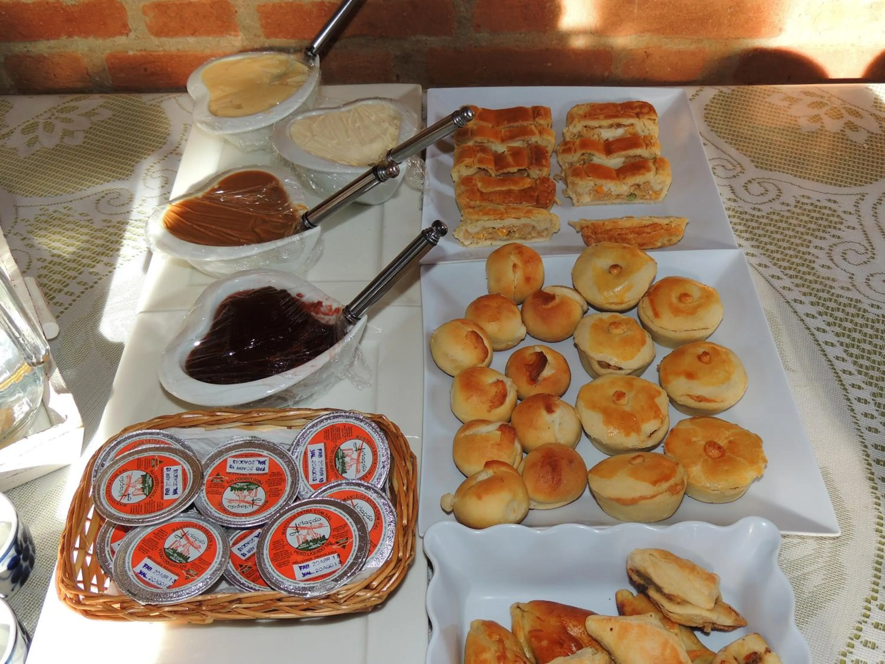 Breakfast in Pousada Cantinho das Estrelas