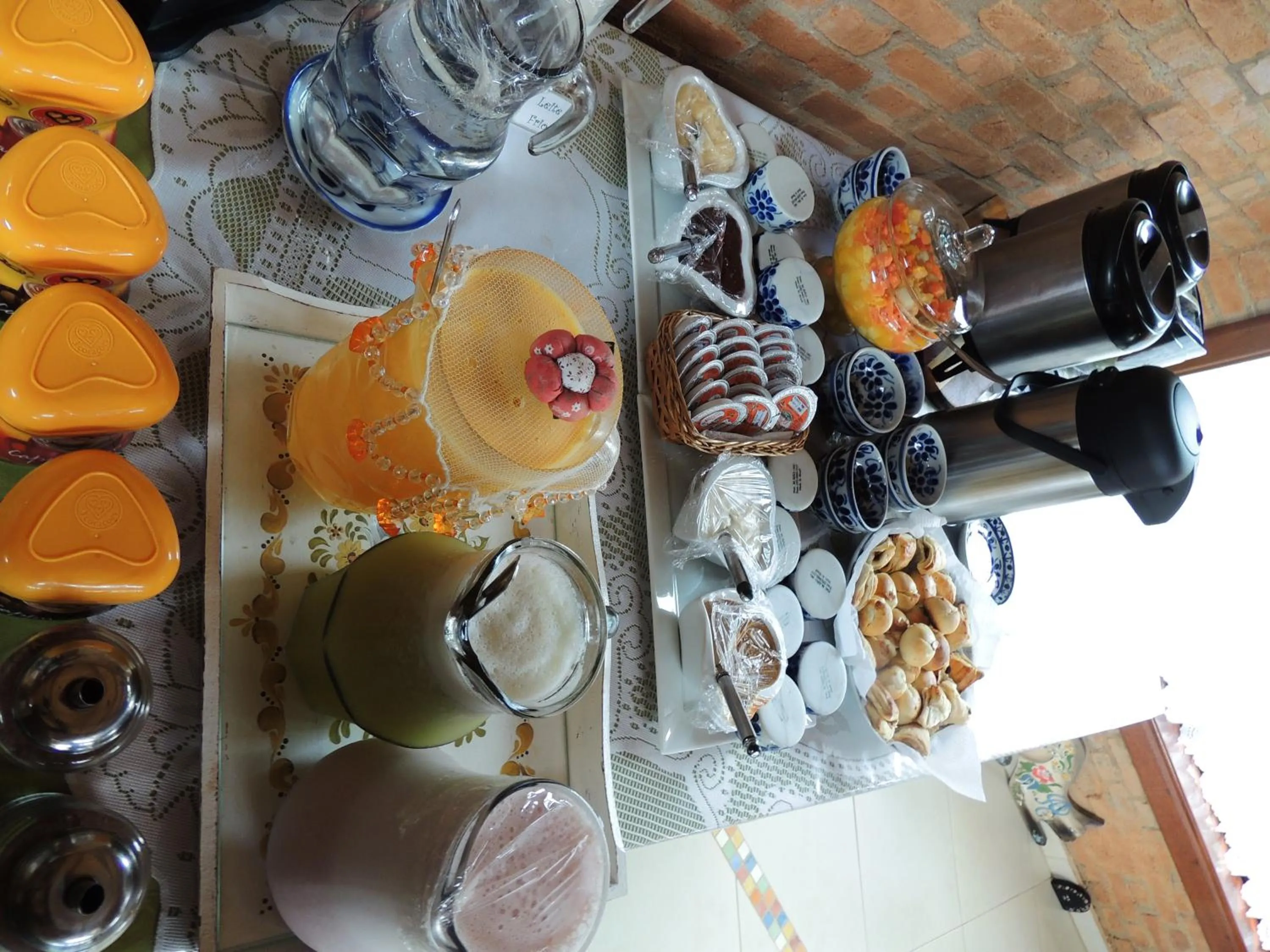 Breakfast in Pousada Cantinho das Estrelas