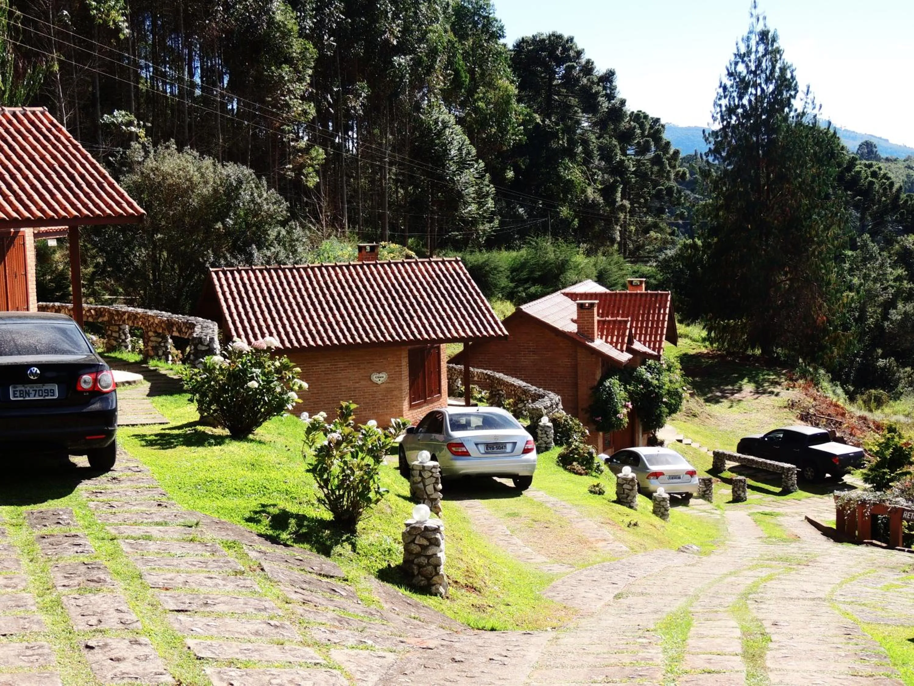 Property building in Pousada Cantinho das Estrelas