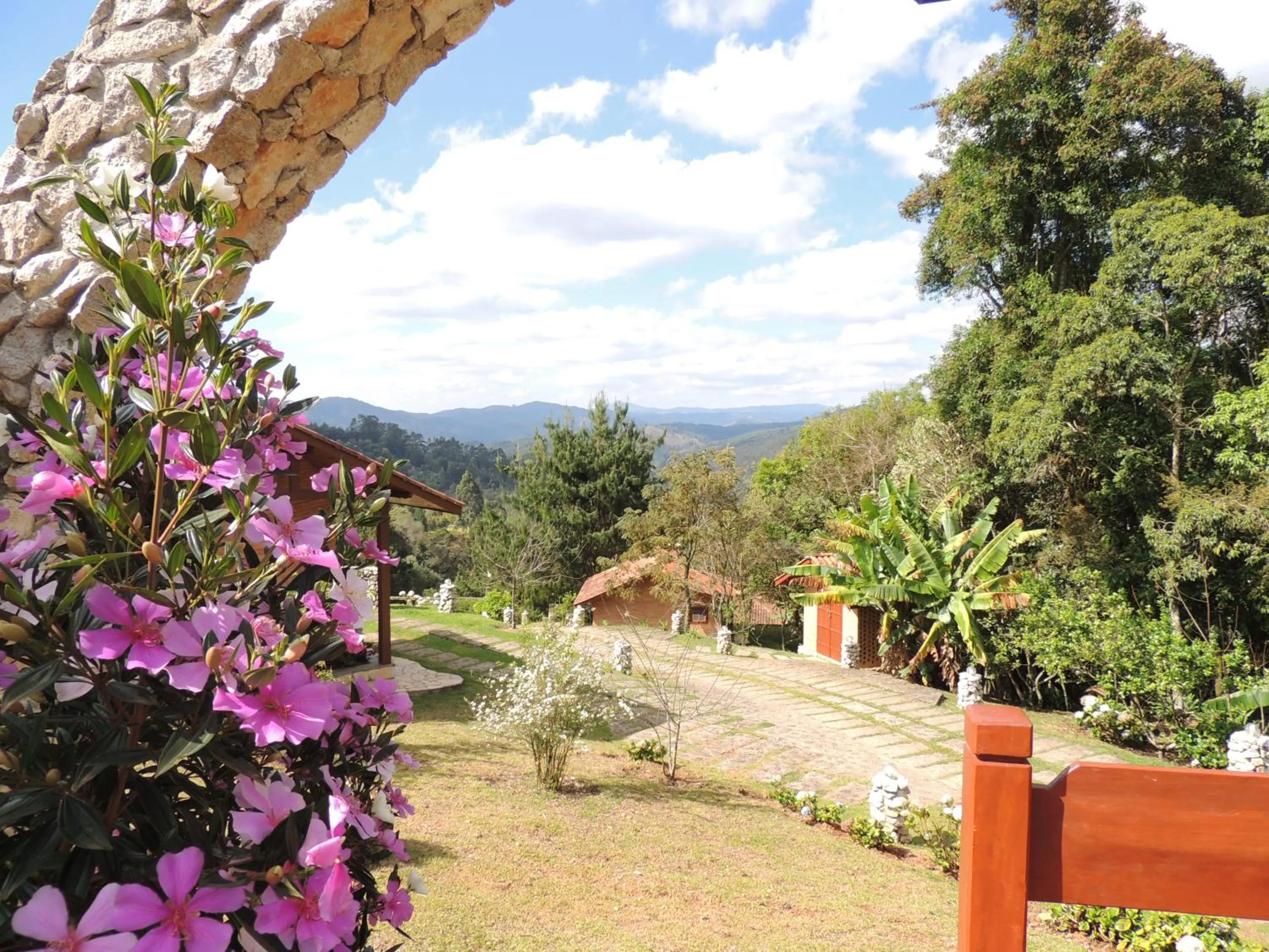 Property building in Pousada Cantinho das Estrelas