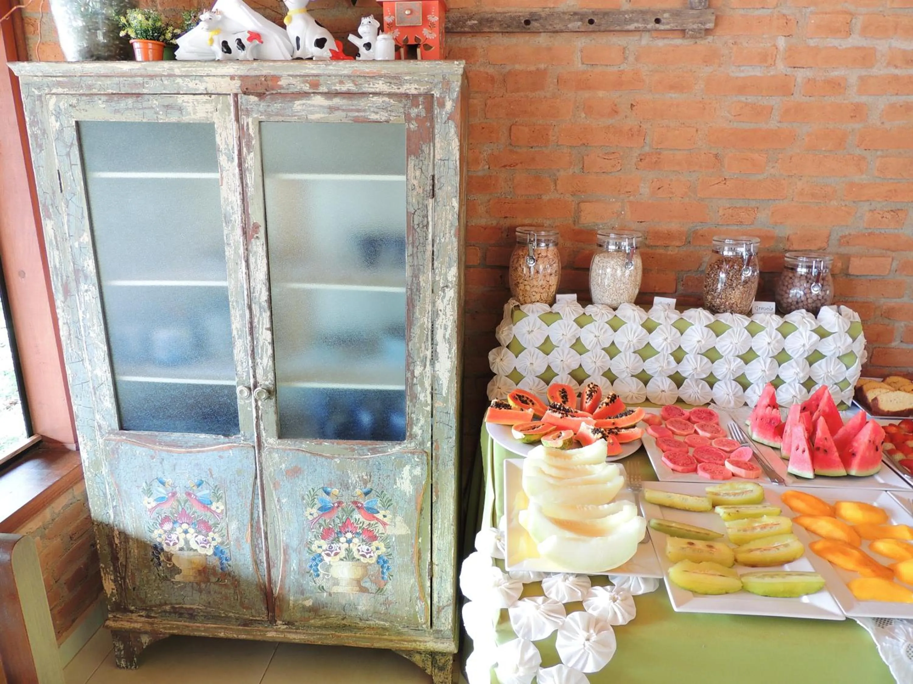 Breakfast in Pousada Cantinho das Estrelas