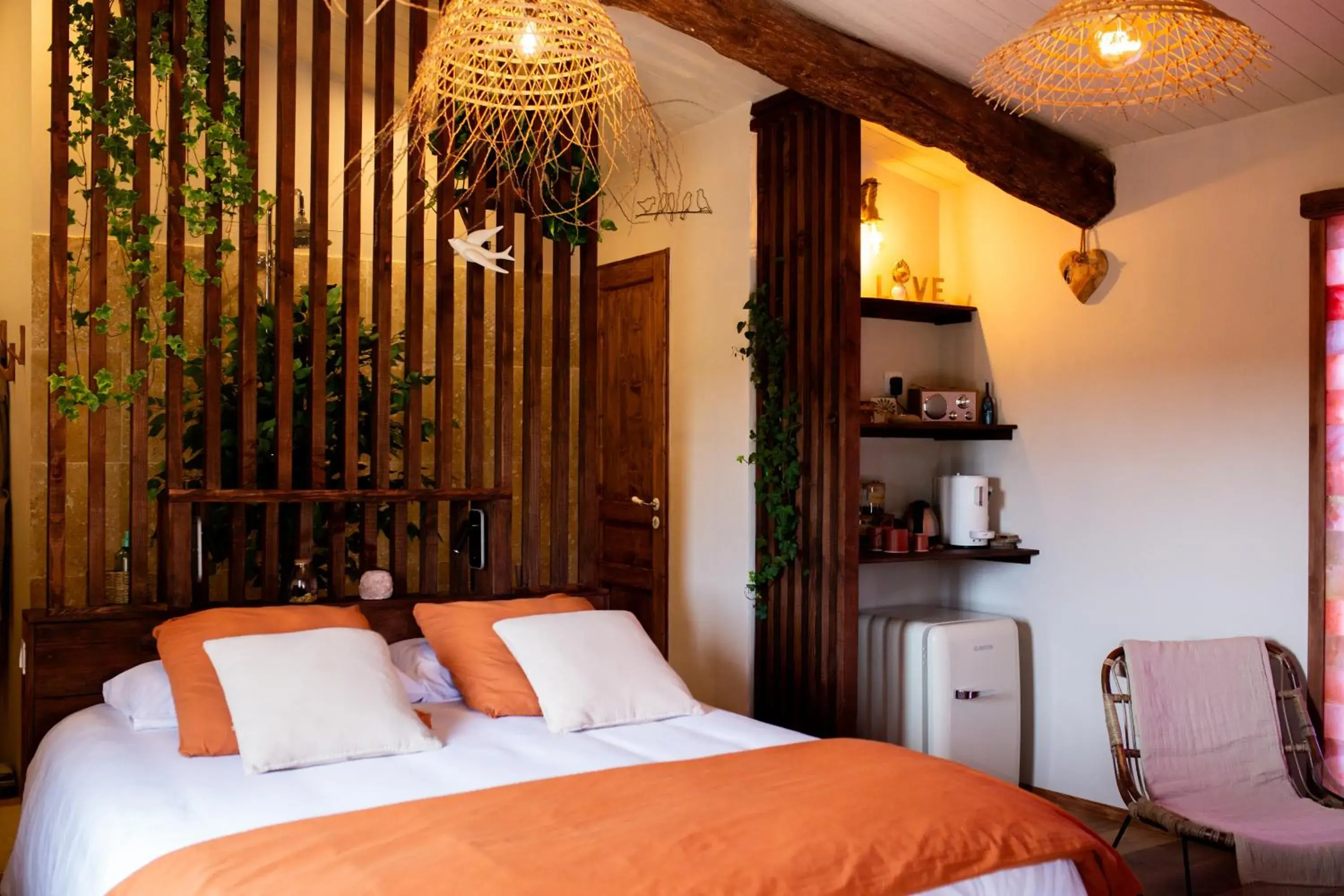 Deluxe Double Room in Mas de l'Amme Deluxe Double Room in Mas de l'Amme