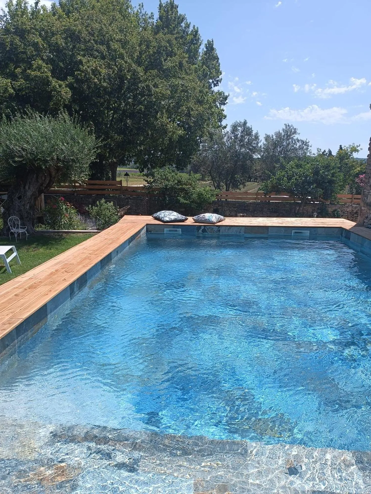 Swimming pool in Mas de l'Amme