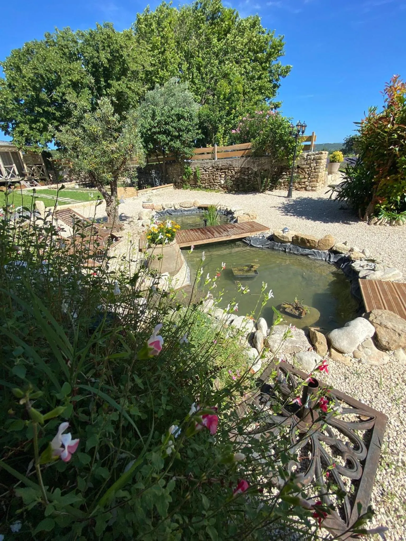 Garden in Mas de l'Amme