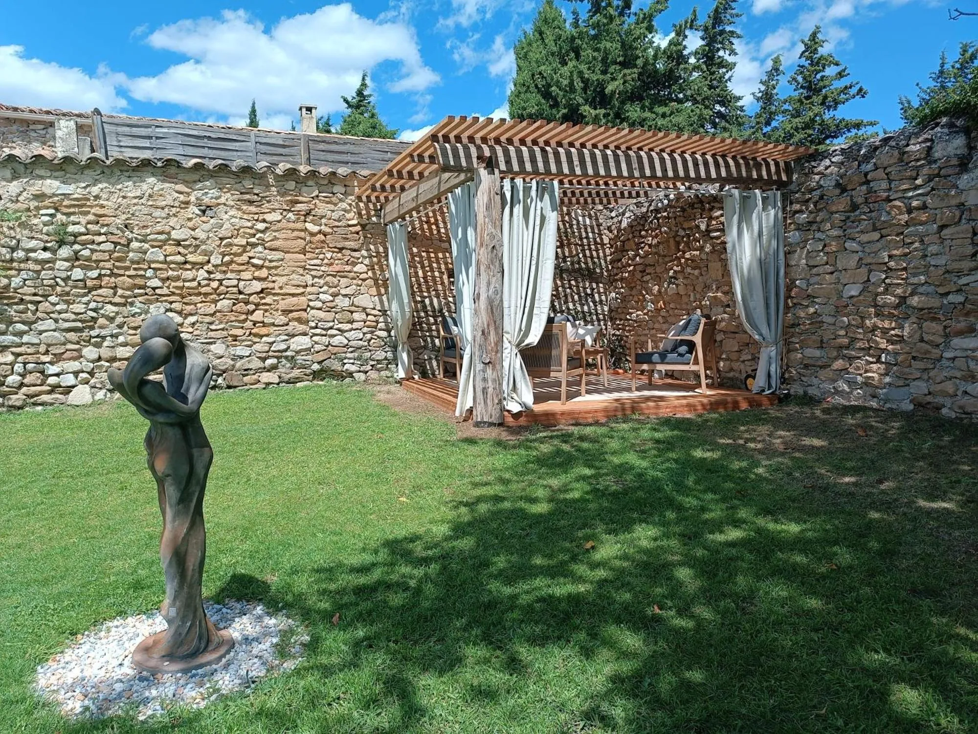 Patio in Mas de l'Amme