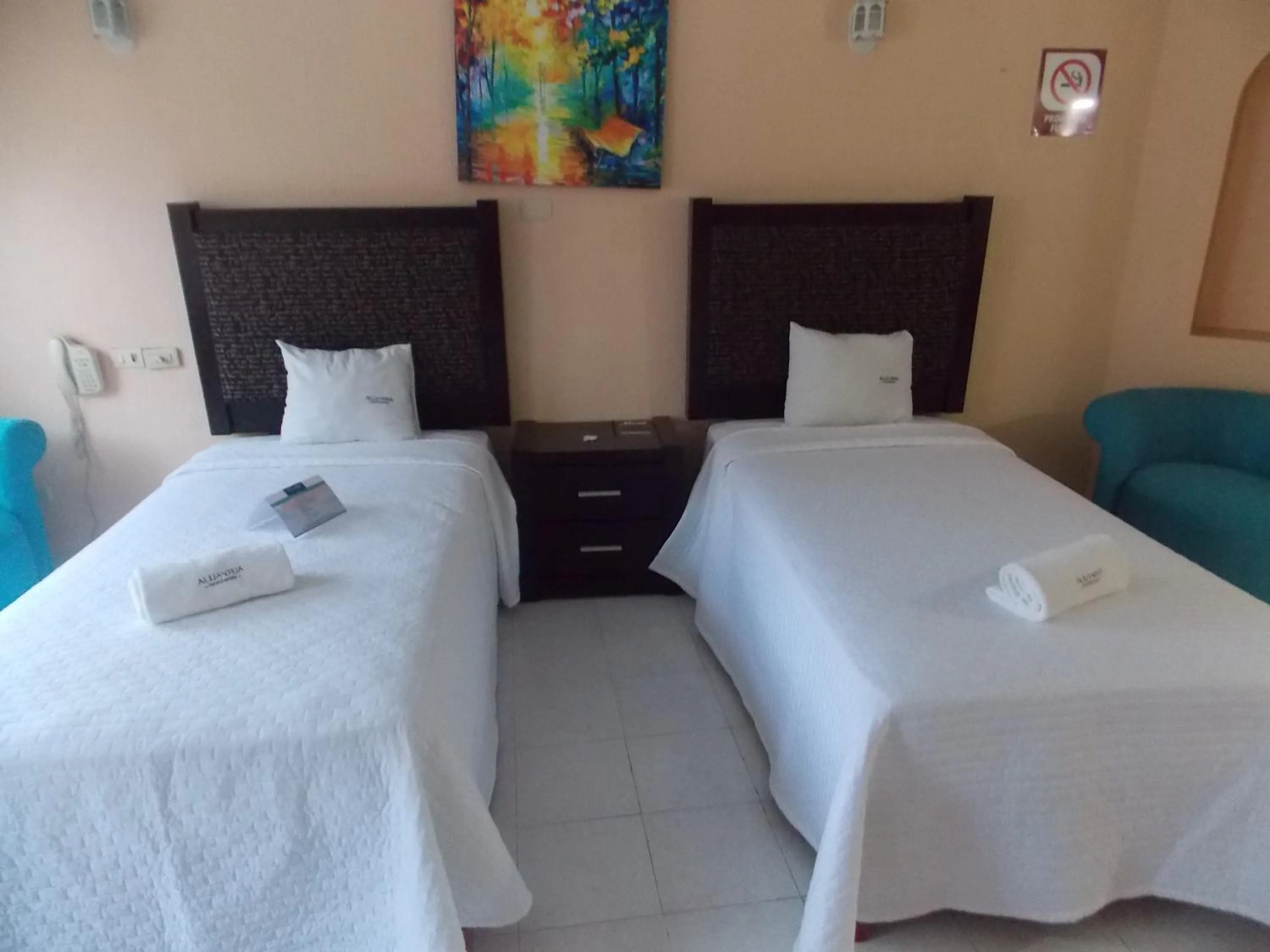 Bed in Hotel Express Alejandría