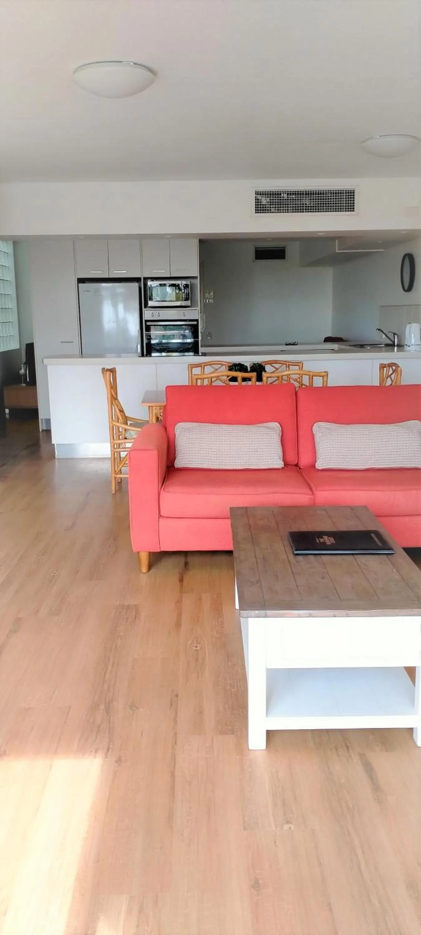 Kitchen or kitchenette in Camargue Beachfront Apartments